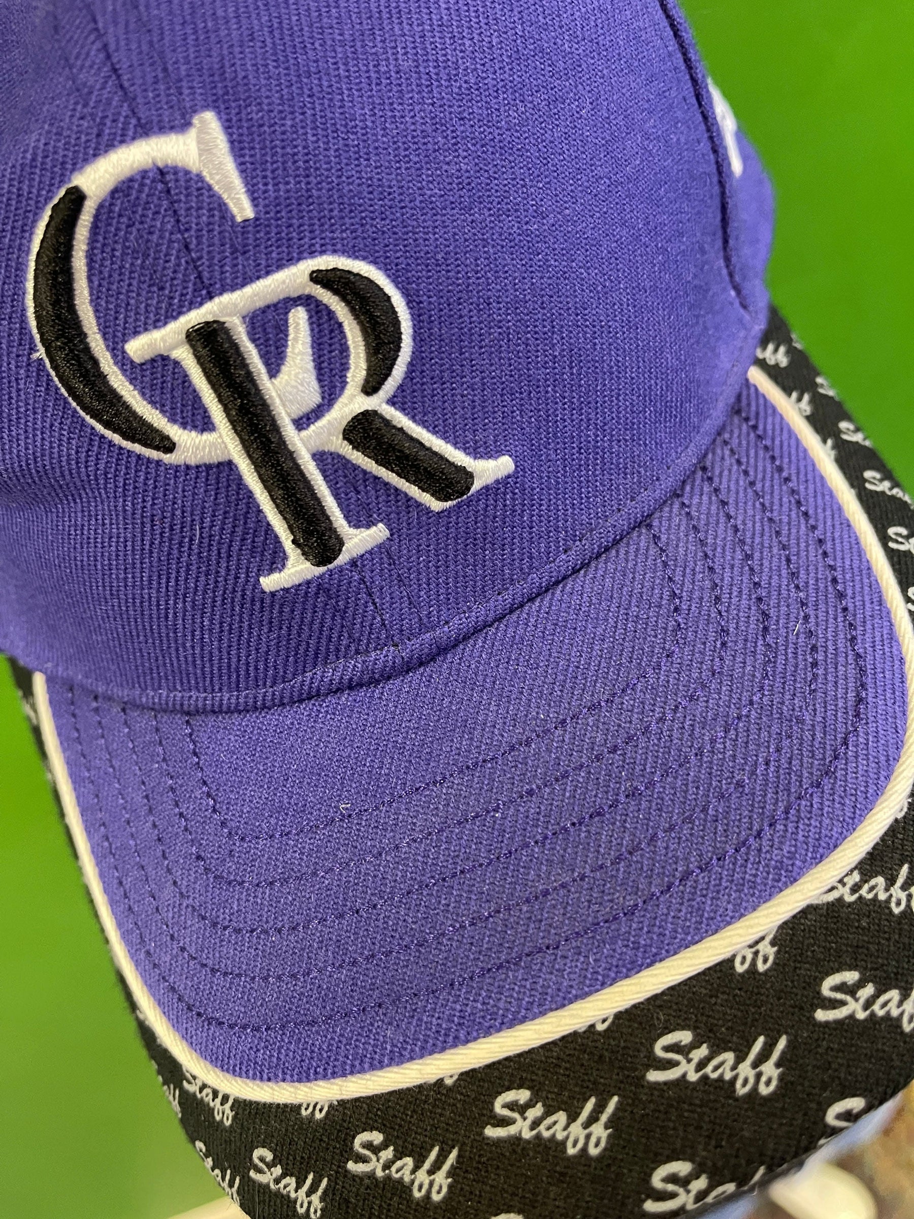 MLB Colorado Rockies New Era Coors Field "Staff" Baseball Cap/Hat Men's OSFM