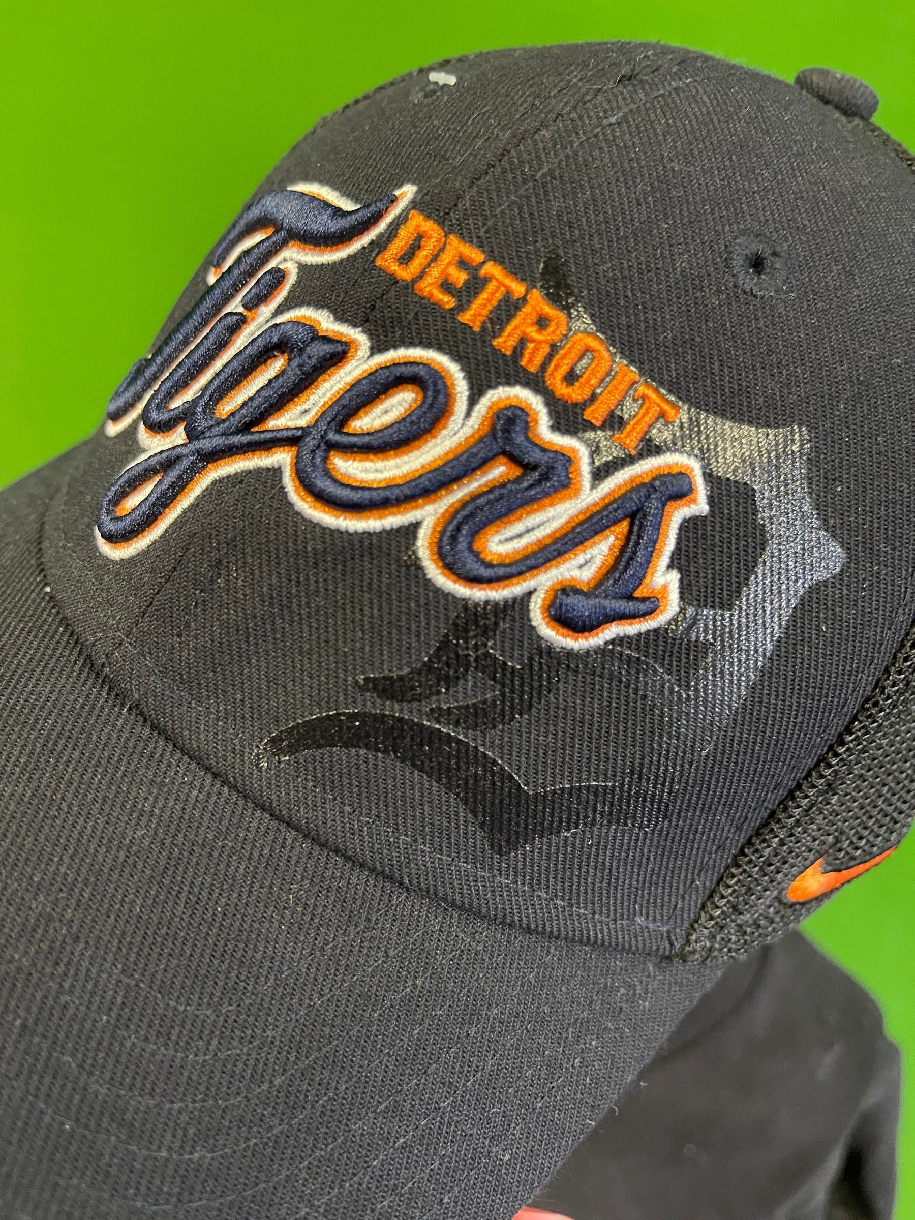 MLB Detroit Tigers Mesh Fitted Baseball Hat/Cap Men's OSFM