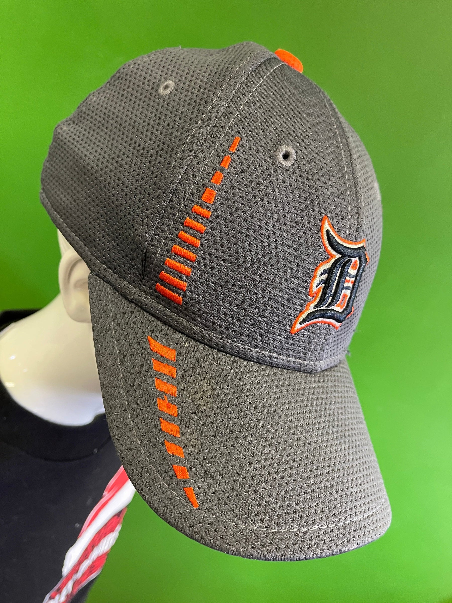MLB Detroit Tigers New Era 9FORTY Grey Baseball Cap/Hat Youth OSFM