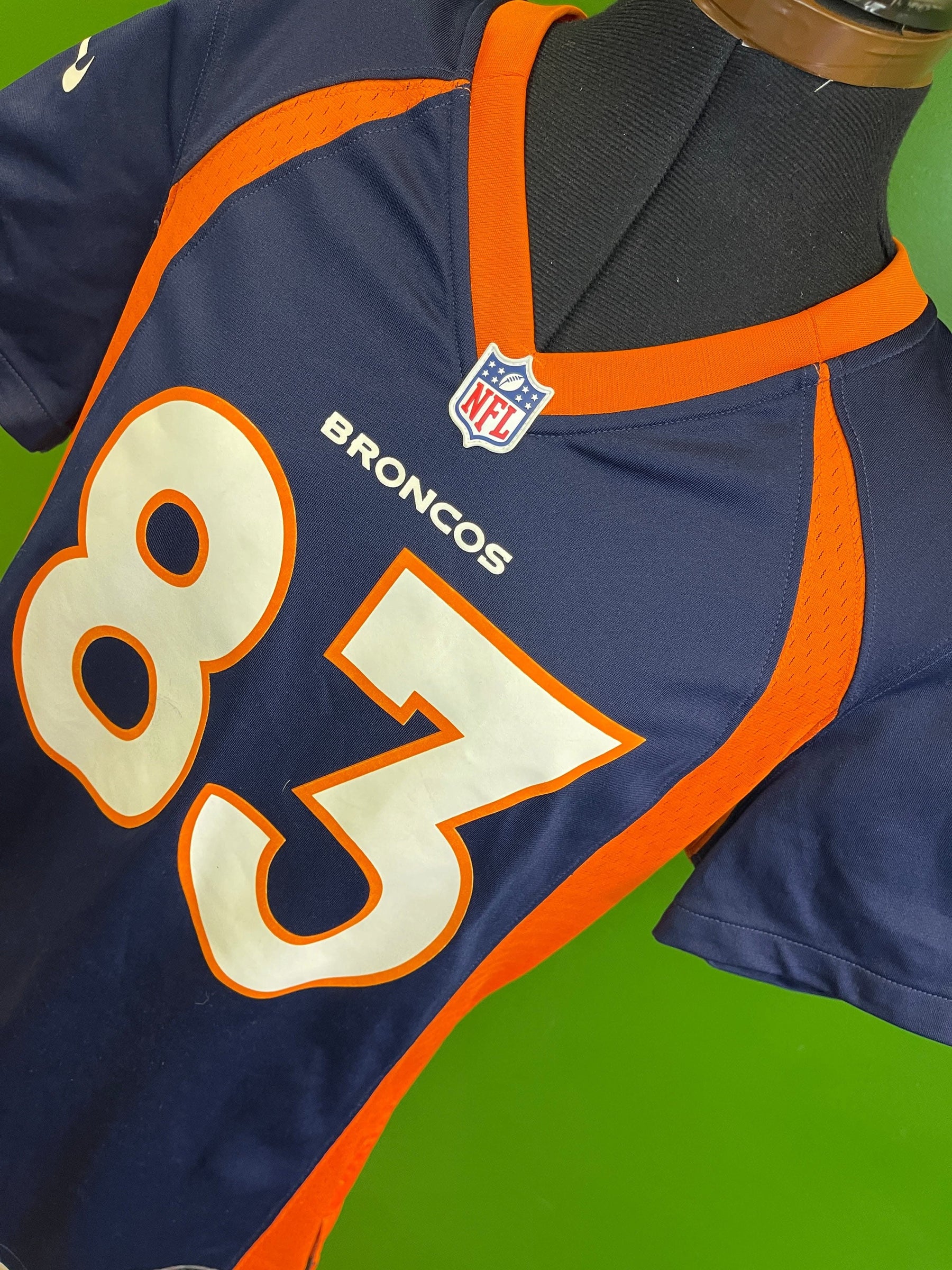 NFL Denver Broncos Wes Welker #83 Game Jersey Women's Large