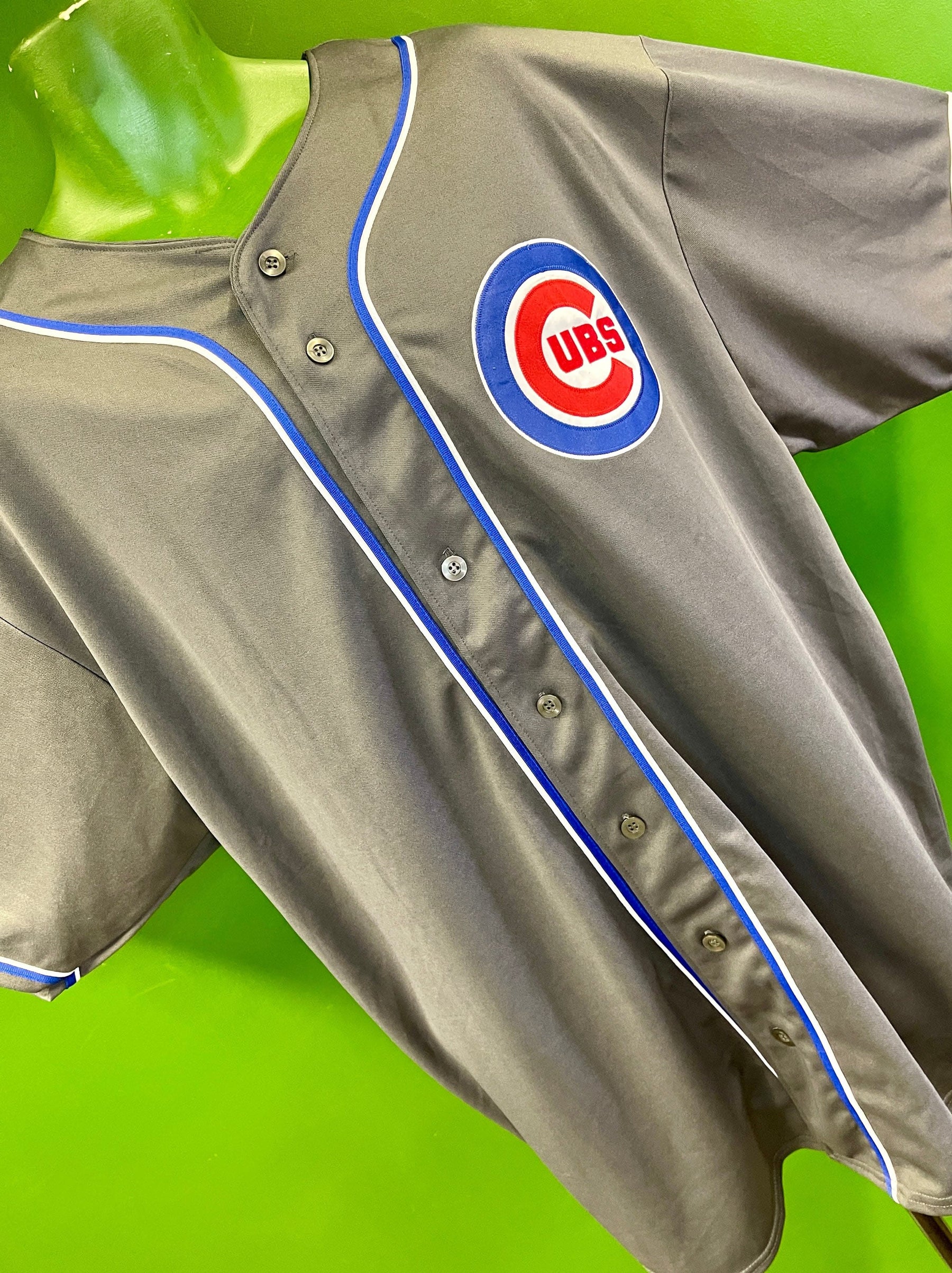 MLB Chicago Cubs Rizzo #44 Majestic Grey Jersey Men's 2X-Large Tall NWT