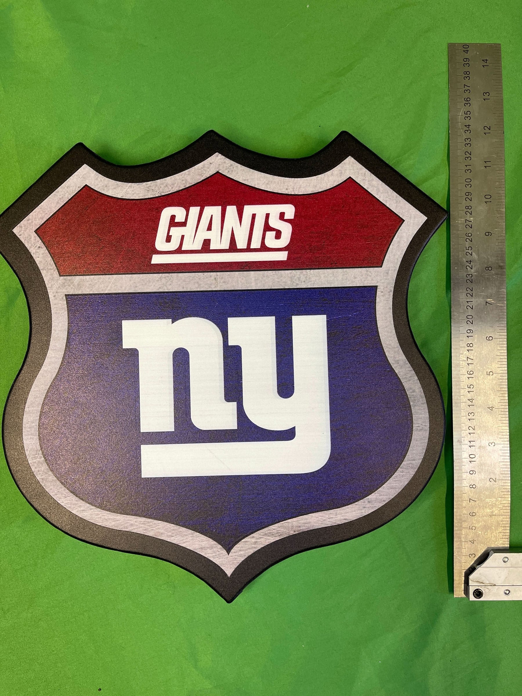 NFL New York Giants FOCO Vintage 13-inch Metal Wall Sign NWT