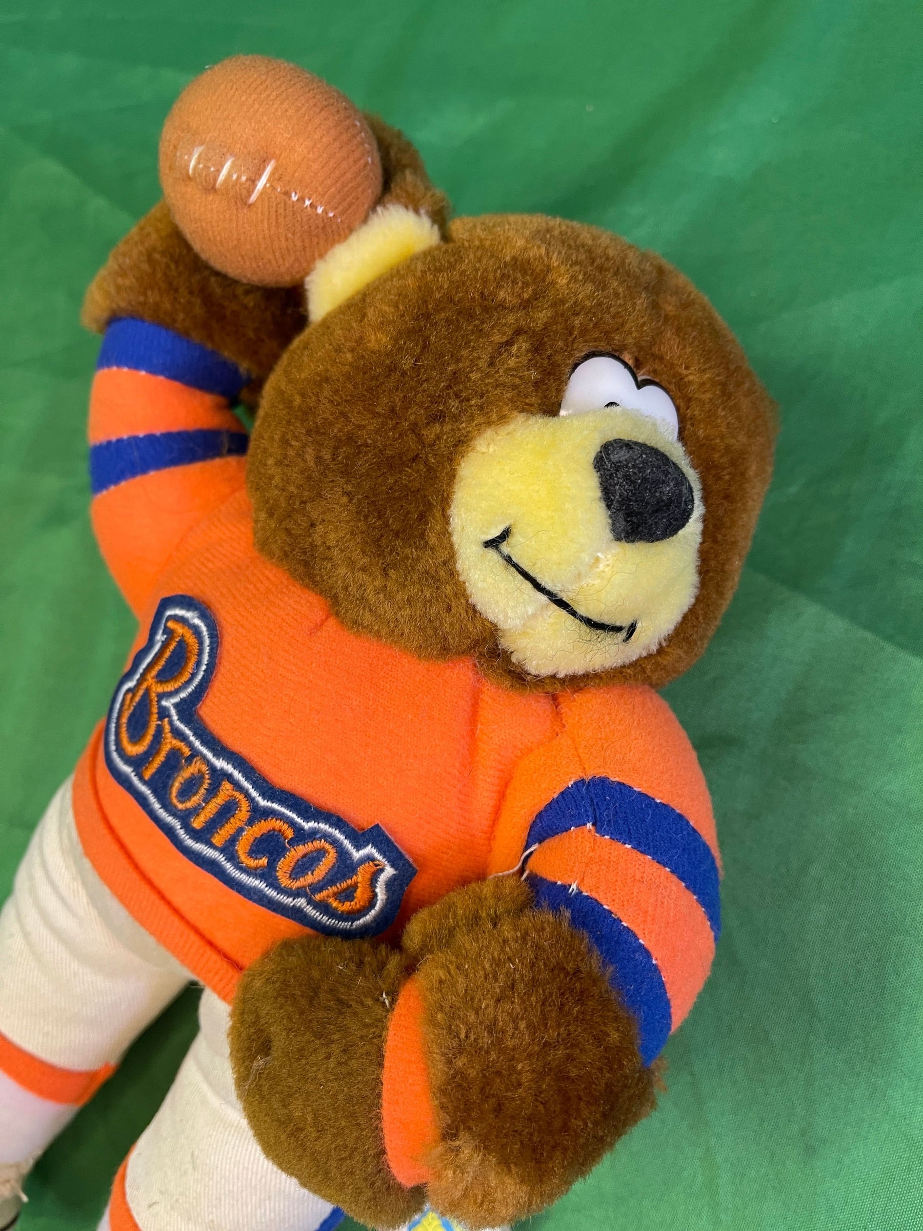 NFL Denver Broncos Good Stuff Vintage 1991 Stuffed Cuddly Toy Bear