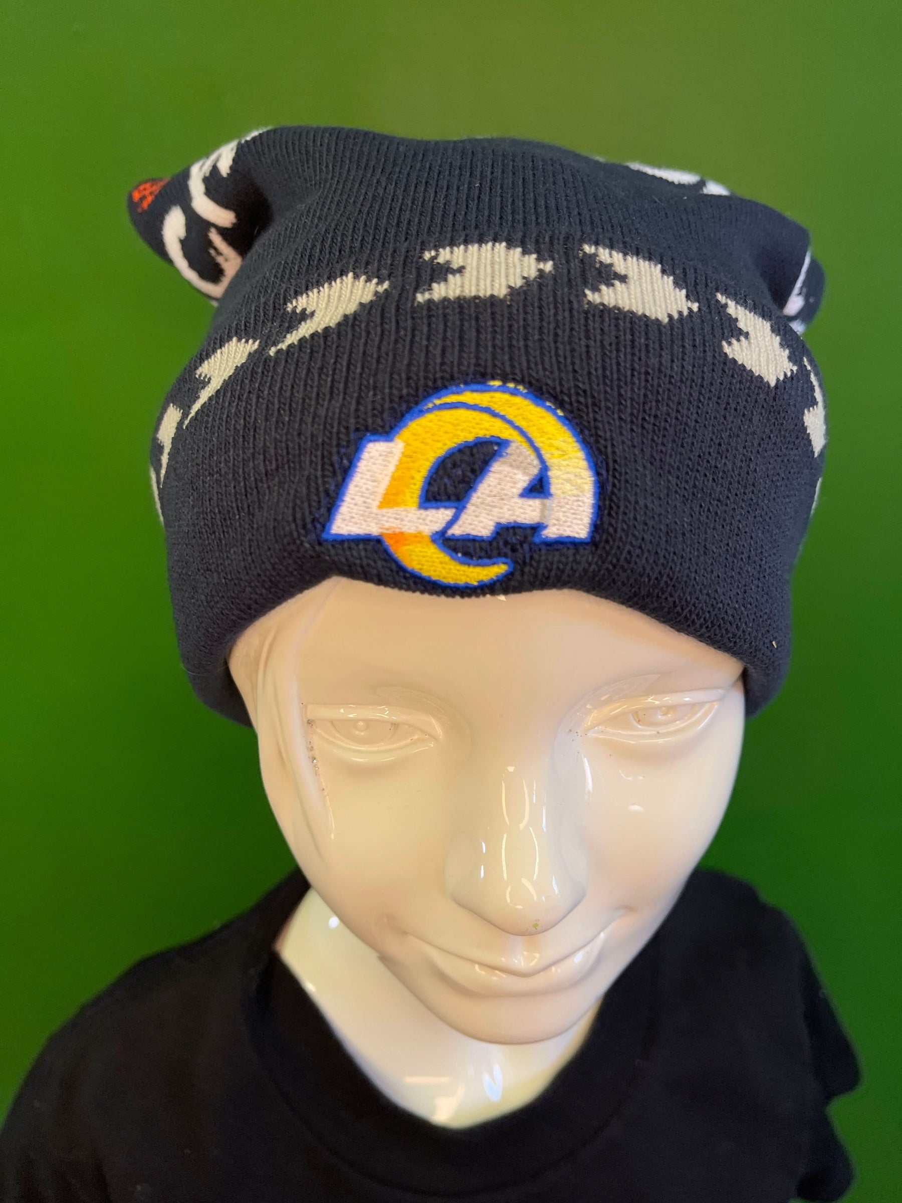 NFL Los Angeles Rams '47 Brand Super Bowl LVI Woolly Bobble Hat OSFM NWT