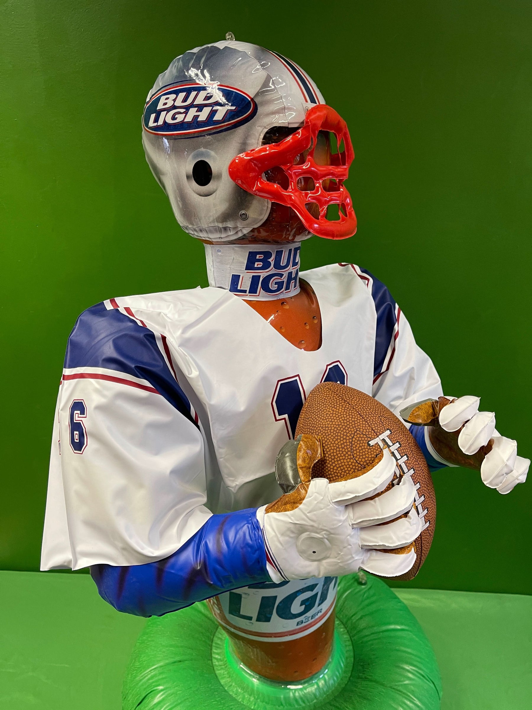 NFL NCAA American Football BUD LIGHT Inflatable Blow Up Player