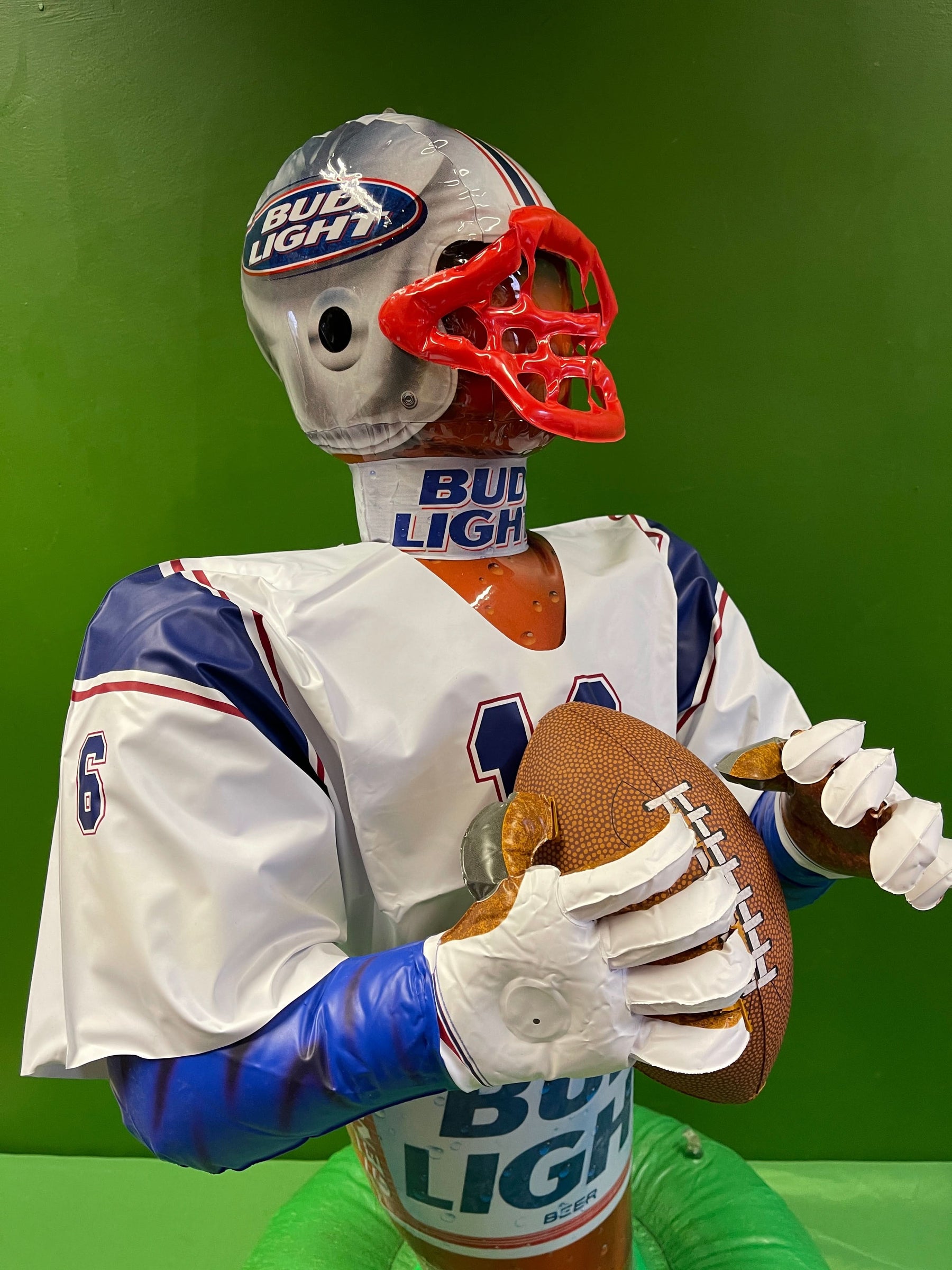 NFL NCAA American Football BUD LIGHT Inflatable Blow Up Player