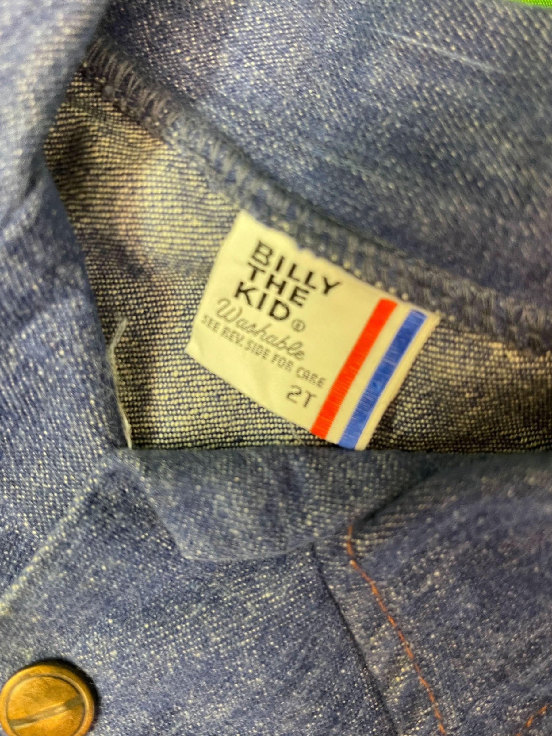 Billy the Kid L/S Denim Shirt Infant Toddler 2T