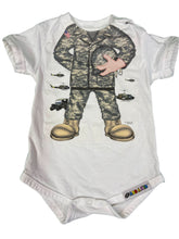 US Army Man 100% Cotton Bodysuit/Vest Infant Baby 6 Months