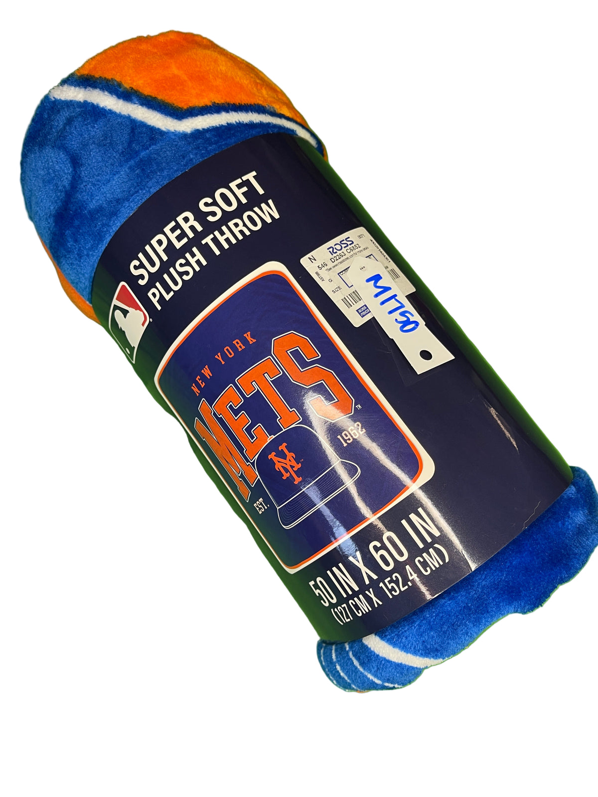 MLB New York Mets Soft Plush Throw Brand New NWT