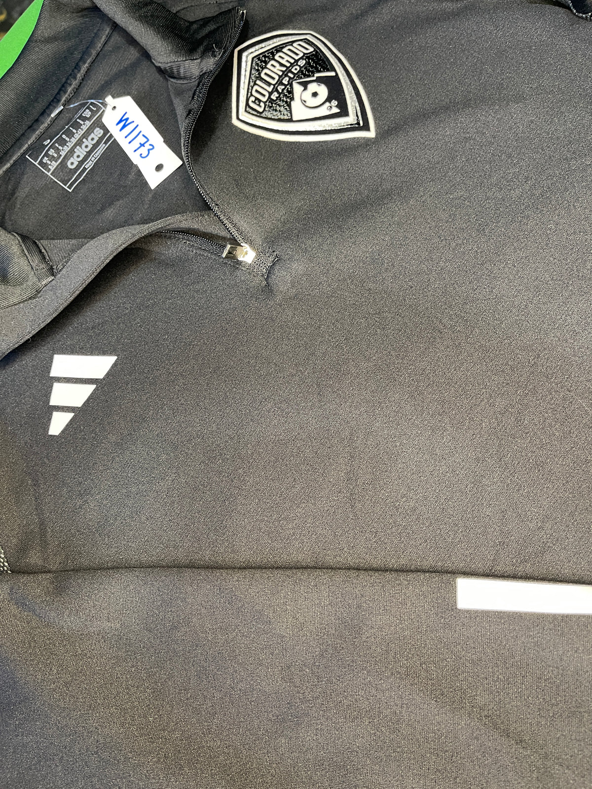 MLS Colorado Rapids Adidas 1/4 Zip Track Jacket Women's Small