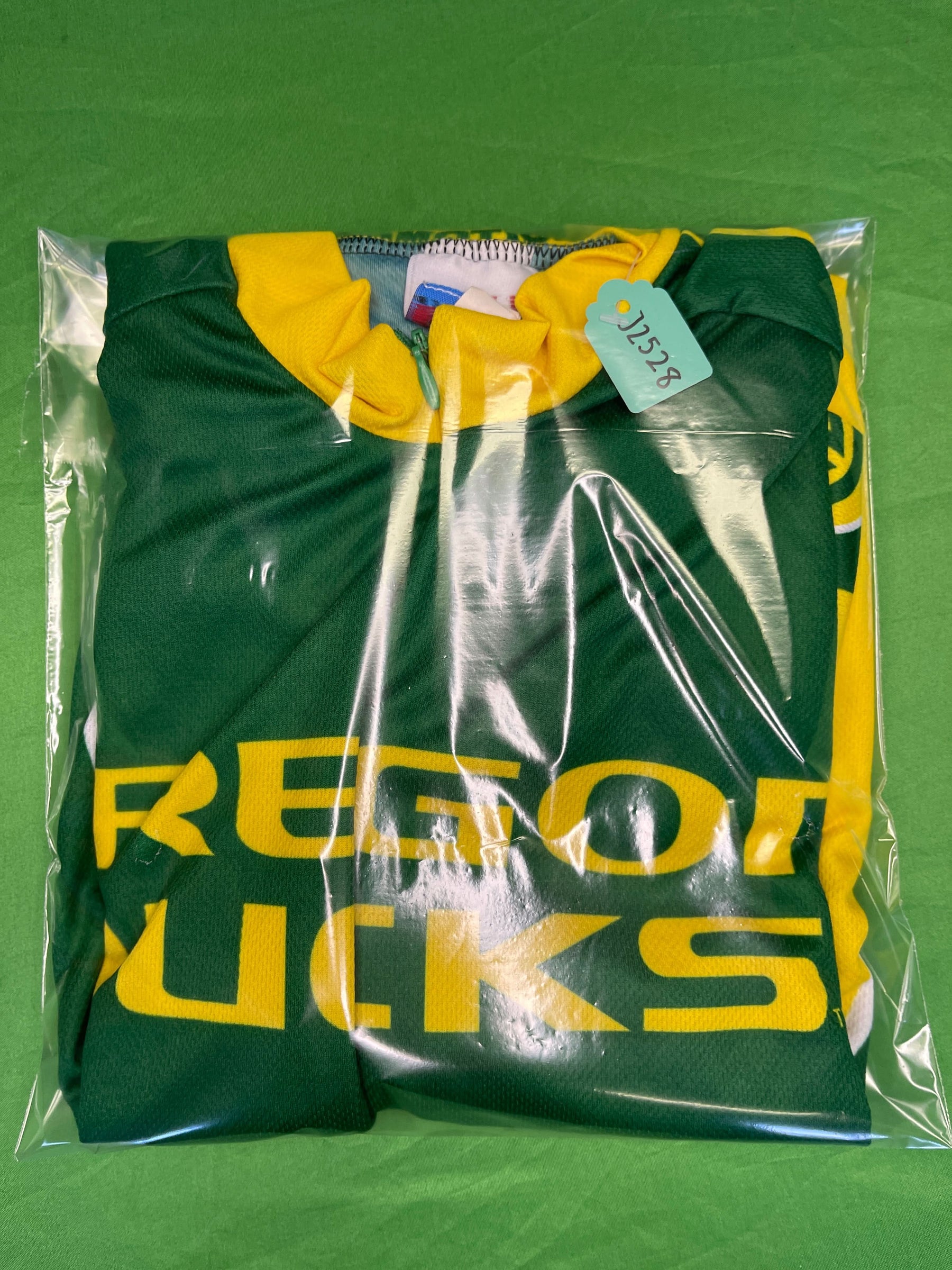 NCAA Oregon Ducks 1/4 Zip Cycling Top Men's Large