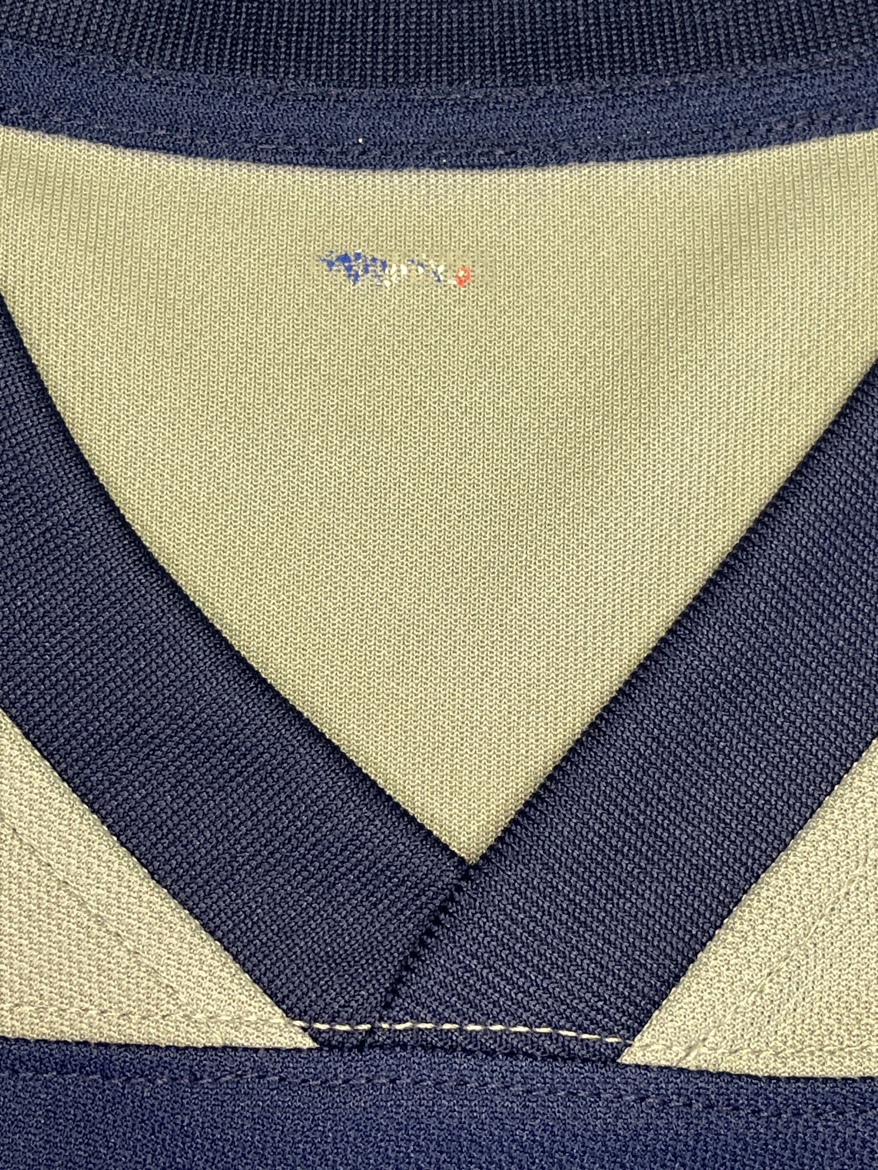 MLB Tampa Bay Rays Embroidered Jersey-Style Top Men's Large