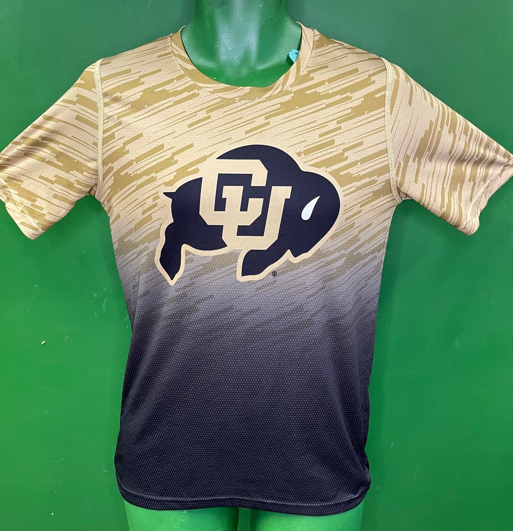 NCAA Colorado Buffaloes Colour Gradient T-Shirt Youth Large 14-16