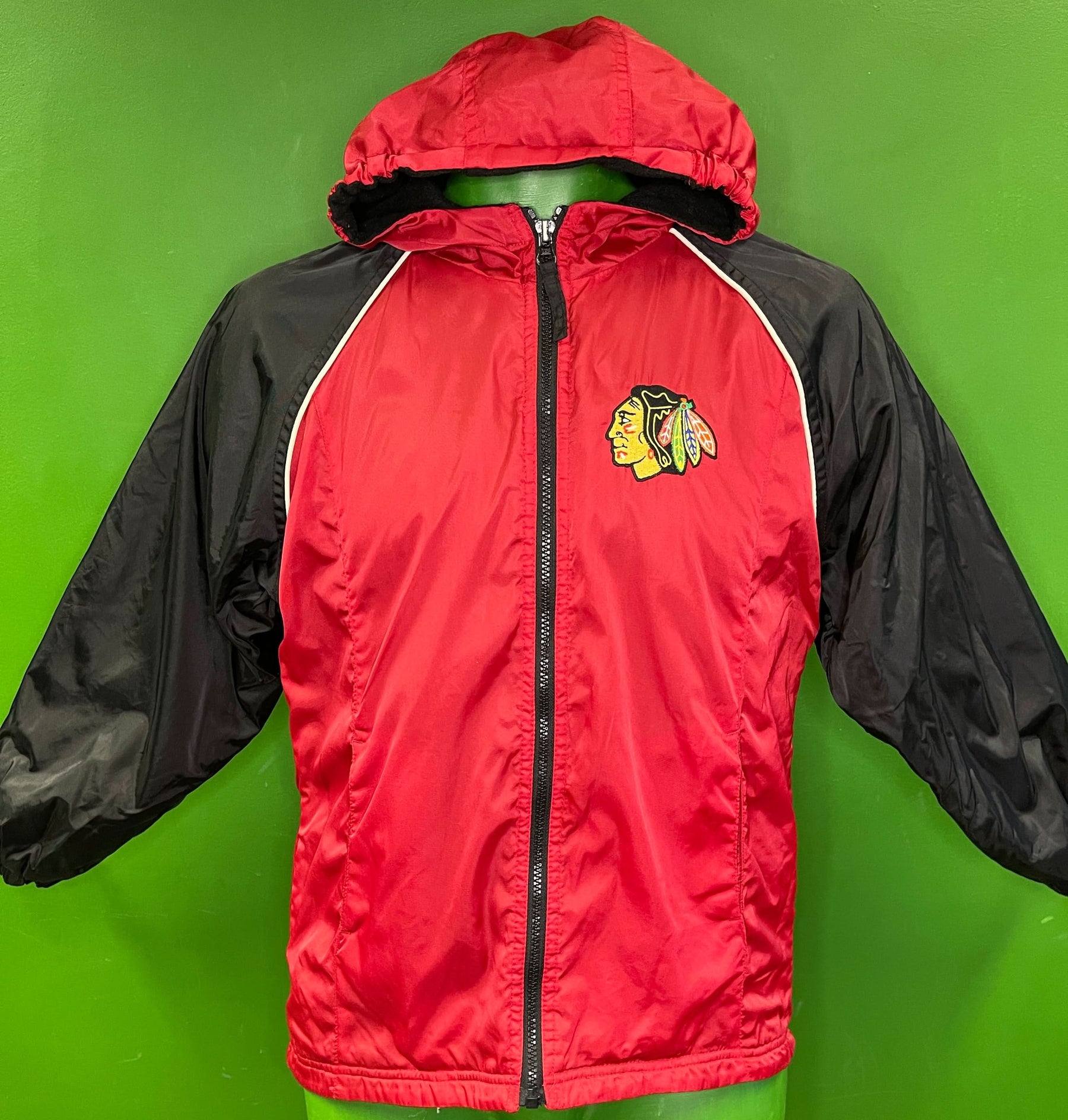 NHL Chicago Blackhawks Heavy Warm Coat/Jacket Youth Medium 10-12