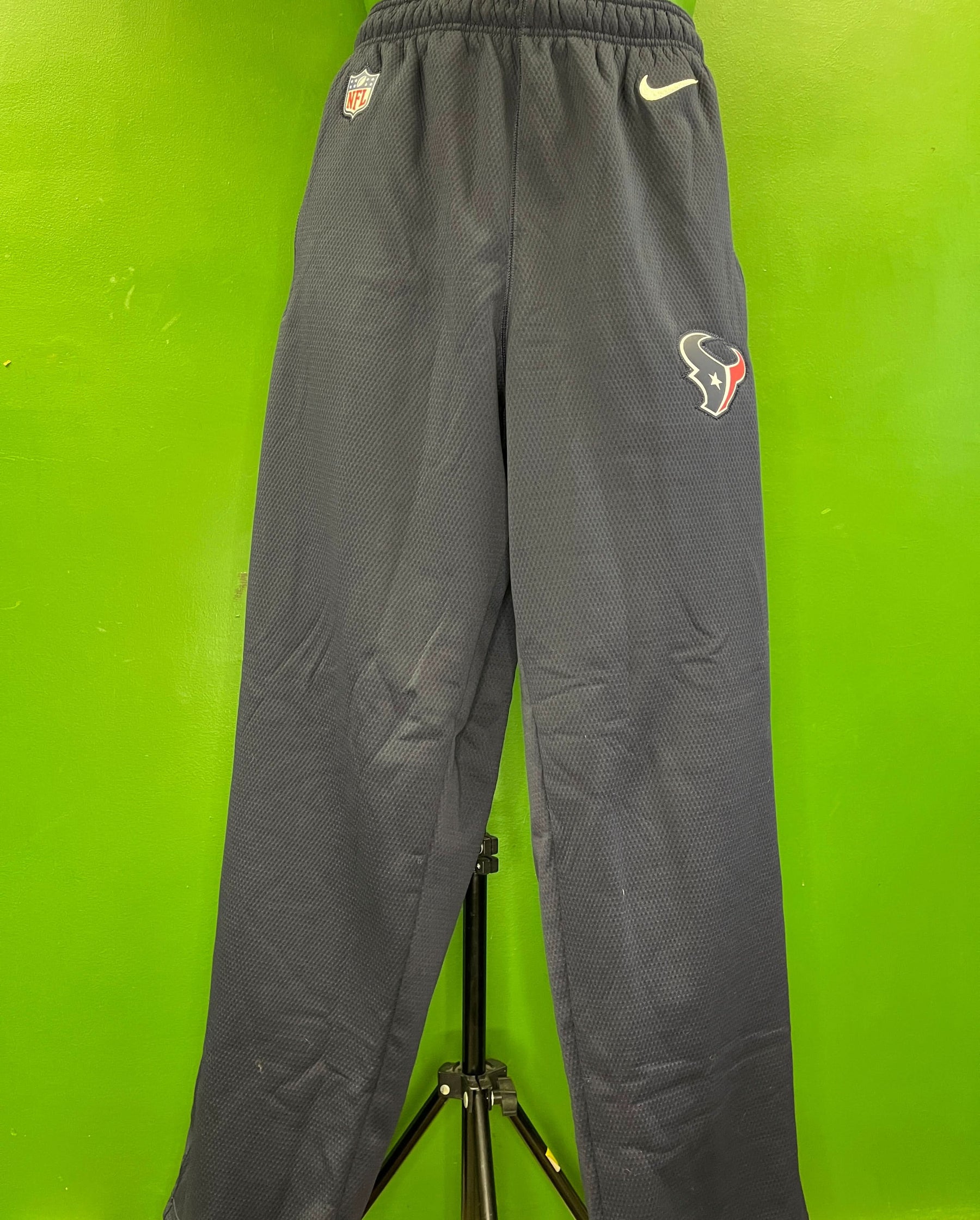 NFL Houston Texans Therma-Fit Waffle Workout Trousers/Joggers Men's X-Large NWT
