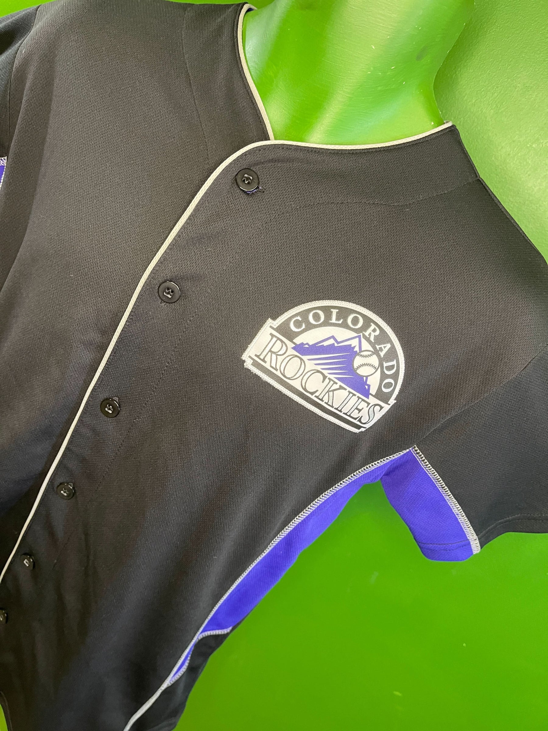 MLB Colorado Rockies Majestic Jersey Youth Large 14-16