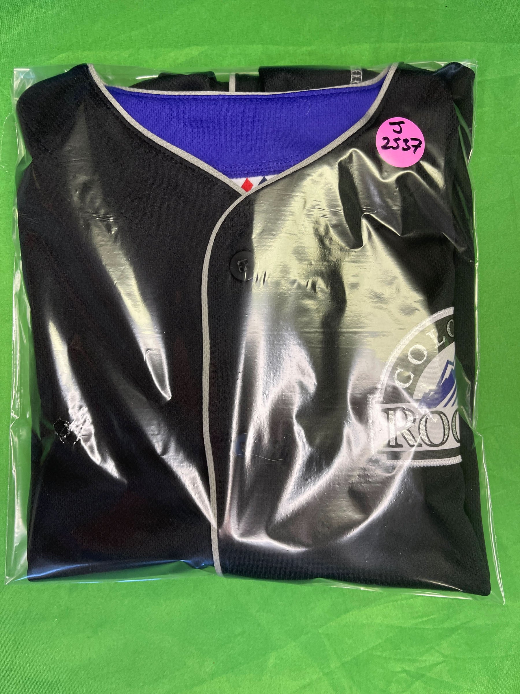 MLB Colorado Rockies Majestic Jersey Youth Large 14-16
