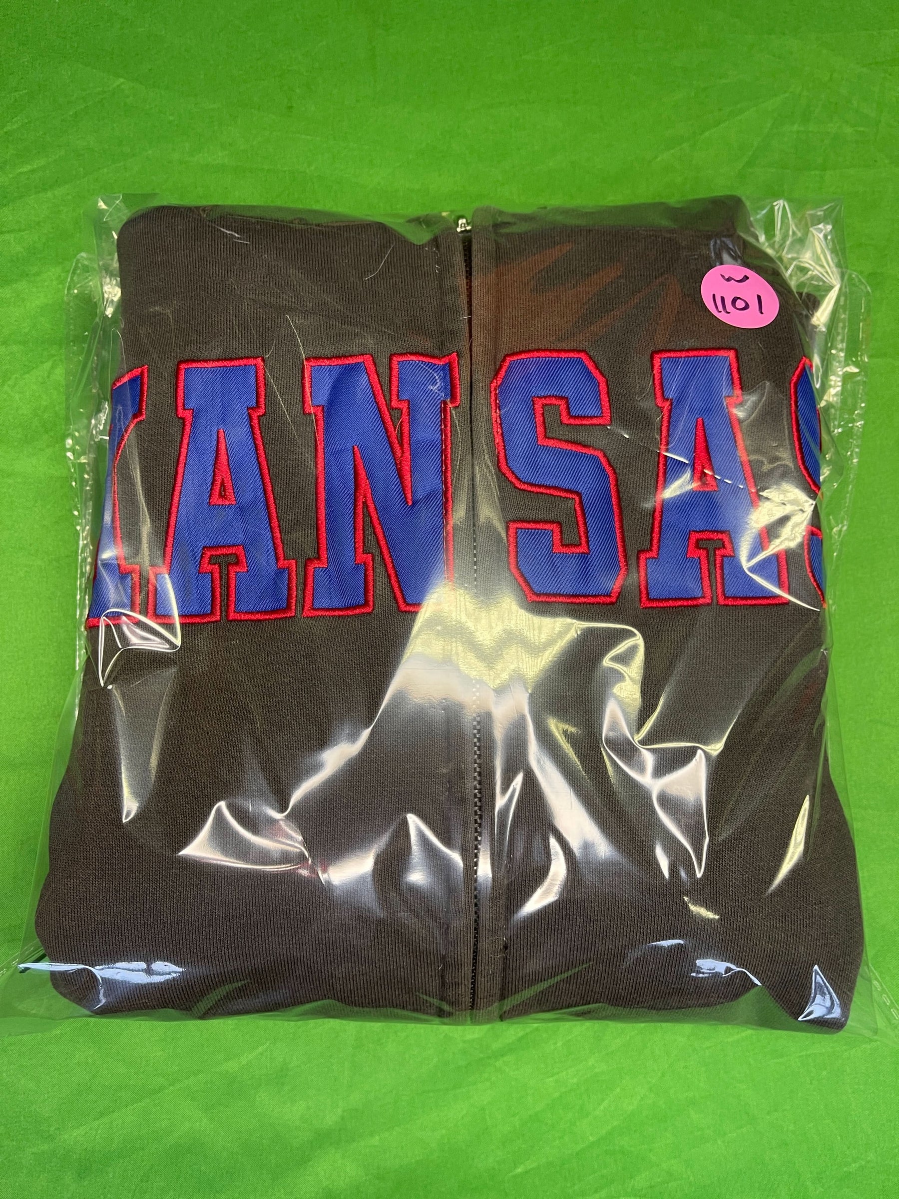 NCAA Kansas Jayhawks Colosseum Full-Zip Hoodie Youth Small/Medium 8-10