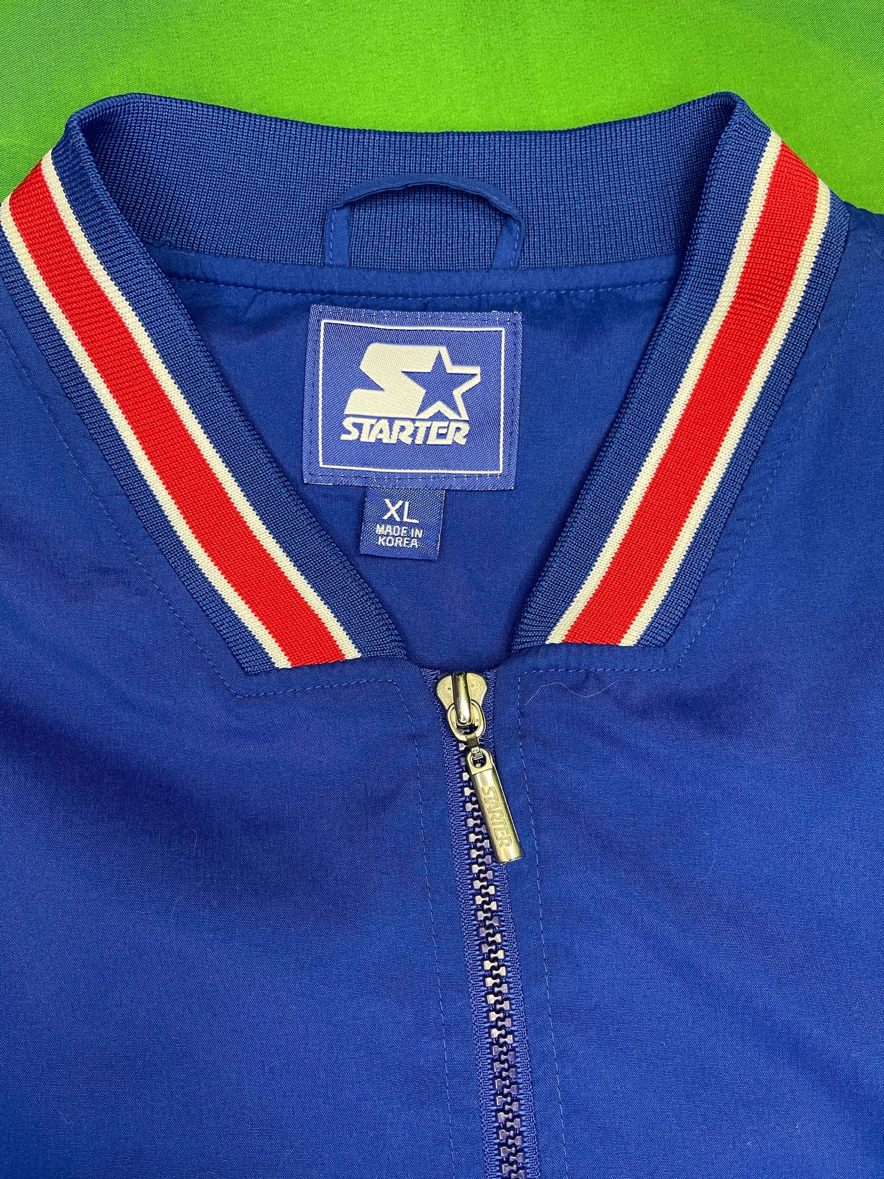 NCAA Kansas Jayhawks Starter Vintage 1/4-Zip S/S Pullover Men's X-Large