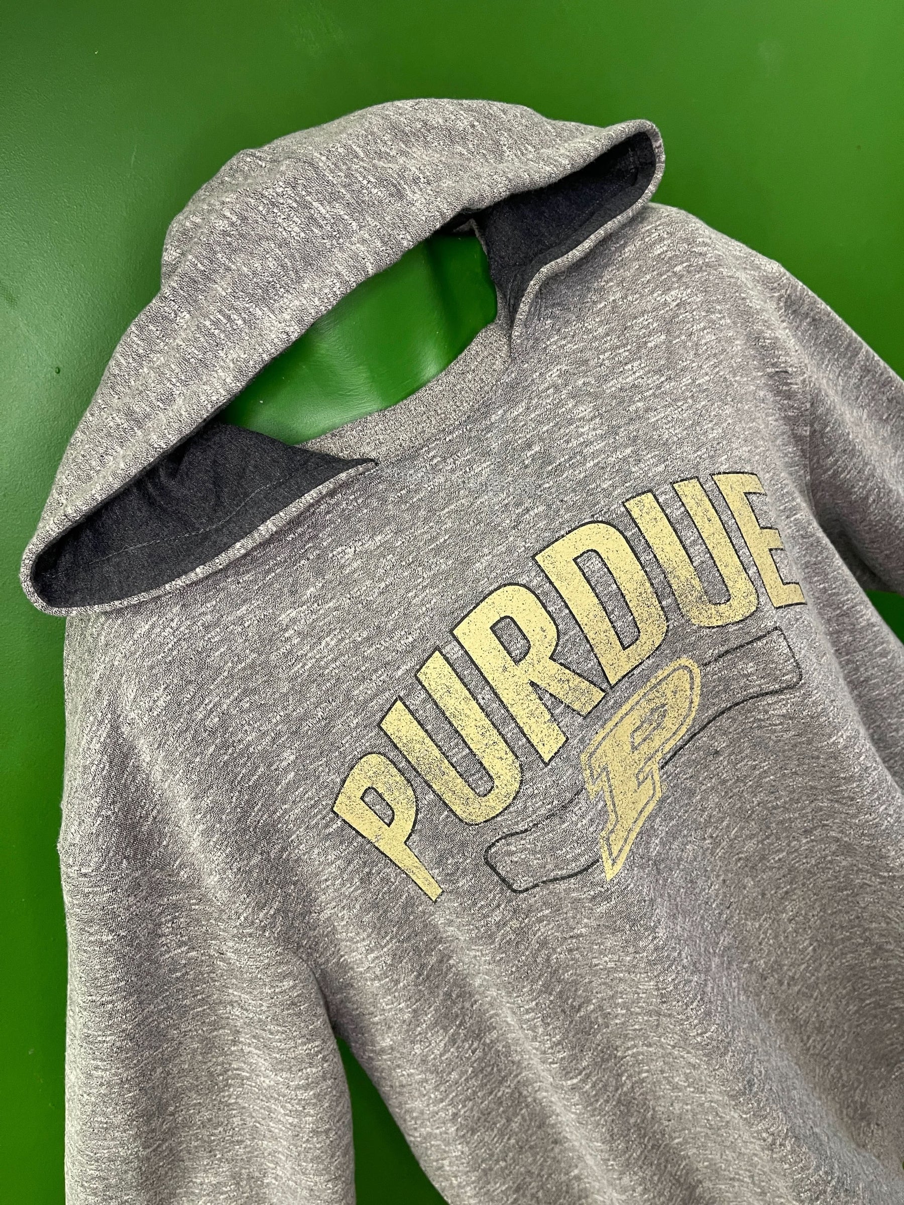 NCAA Purdue Boilermakers Grey Space Dye Pullover Hoodie Men's 3X-Large