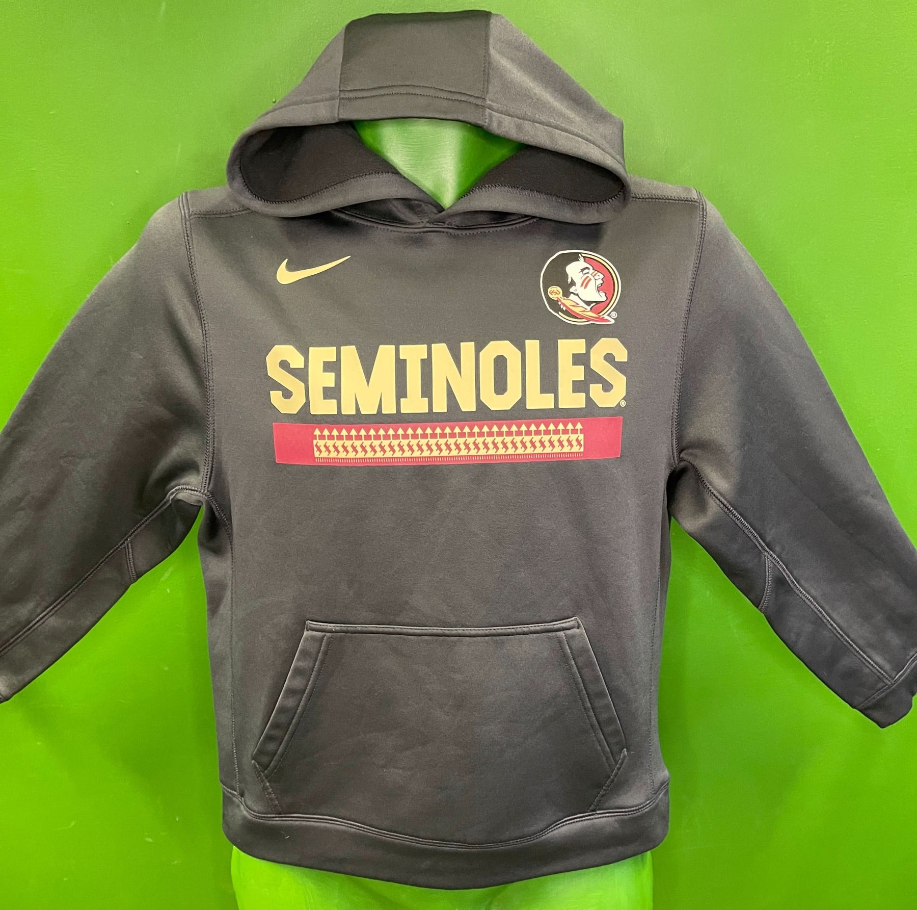 NCAA Florida State Seminoles Dri-Fit Pullover Hoodie Youth Medium