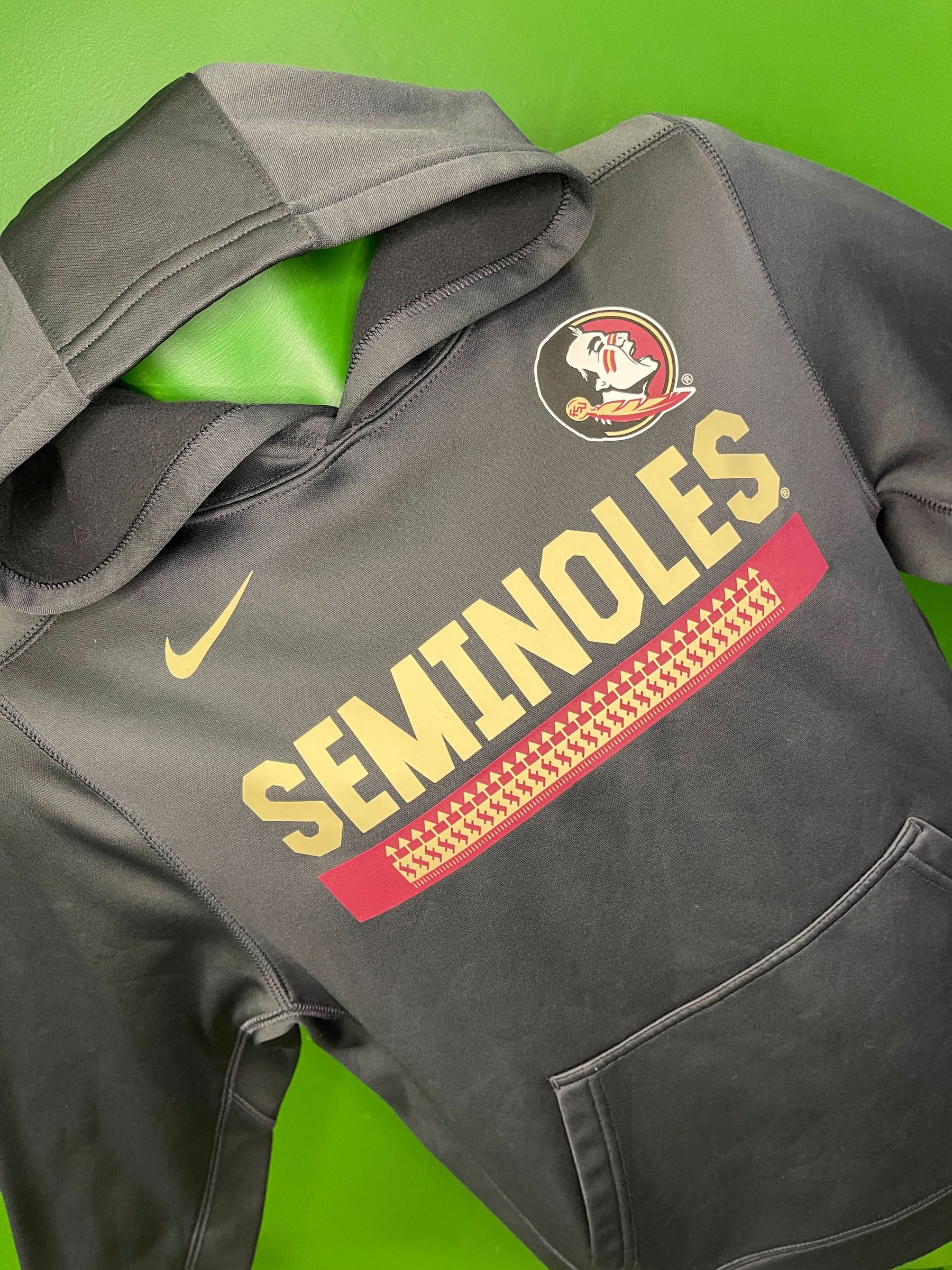 NCAA Florida State Seminoles Dri-Fit Pullover Hoodie Youth Medium