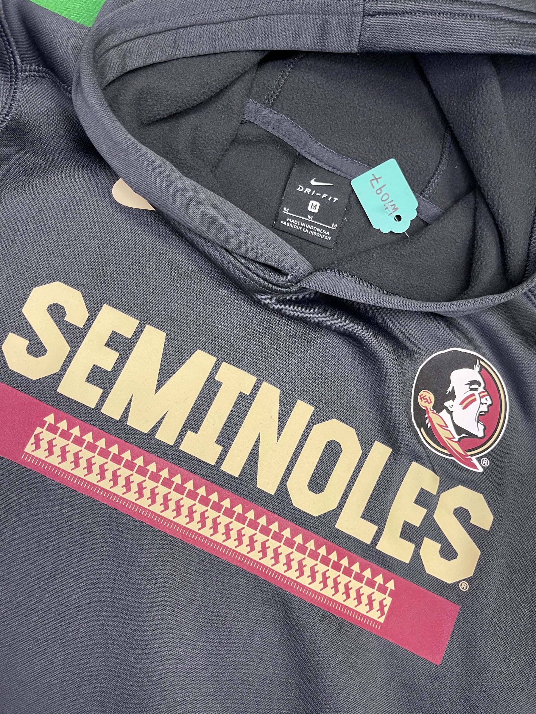 NCAA Florida State Seminoles Dri-Fit Pullover Hoodie Youth Medium