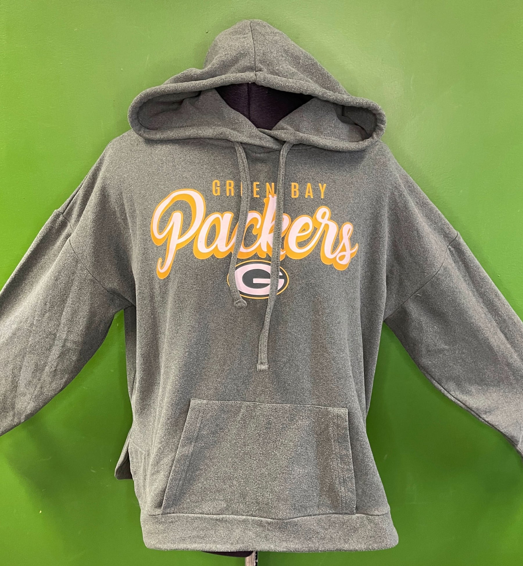 NFL Green Bay Packers Super Soft Pullover Hoodie Women's Small