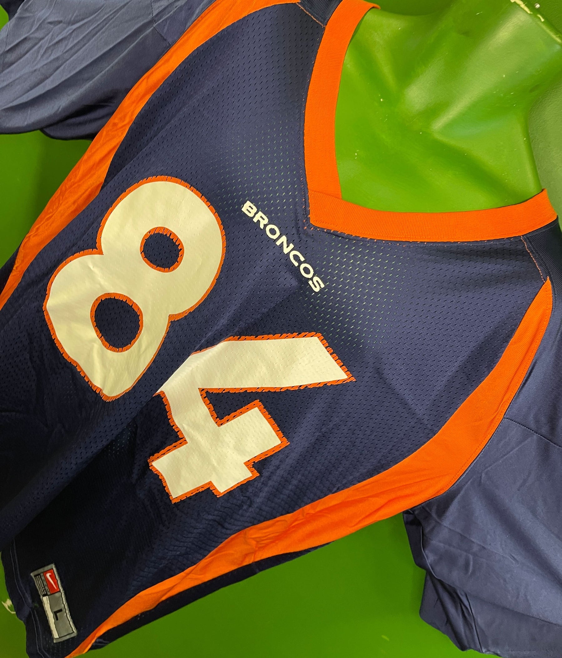 NFL Denver Broncos Shannon Sharpe #84 Vintage Jersey Men's Large