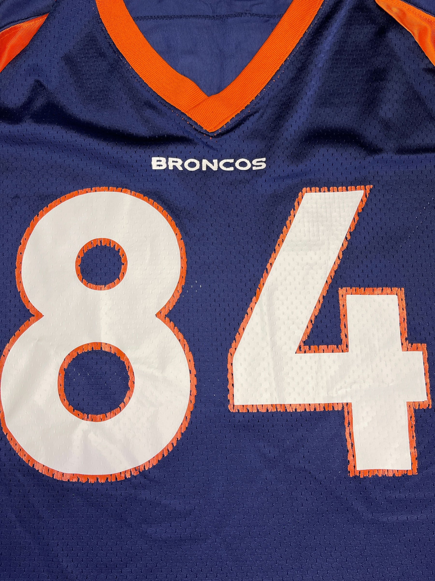 NFL Denver Broncos Shannon Sharpe #84 Vintage Jersey Men's Large