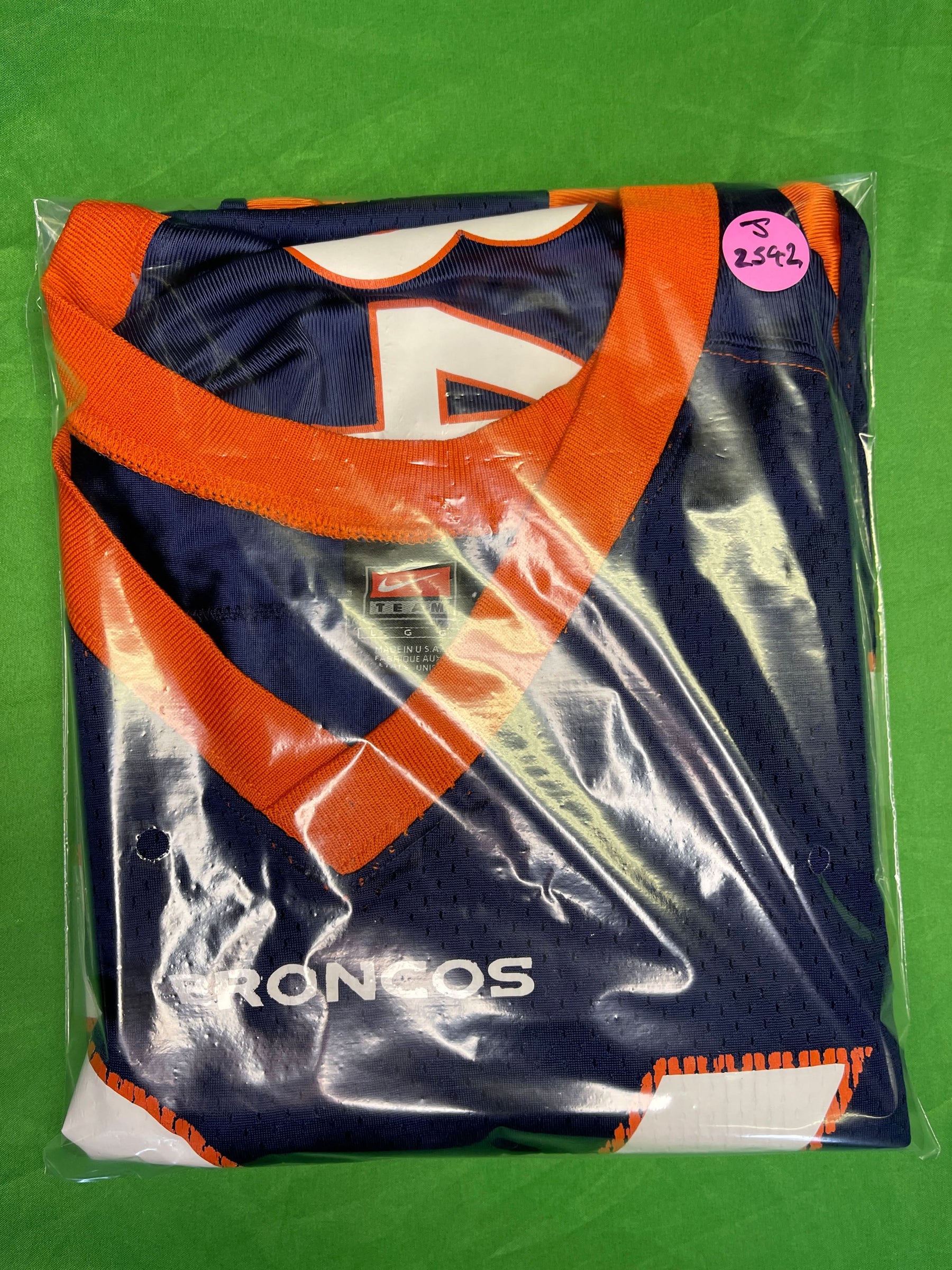 NFL Denver Broncos Shannon Sharpe #84 Vintage Jersey Men's Large