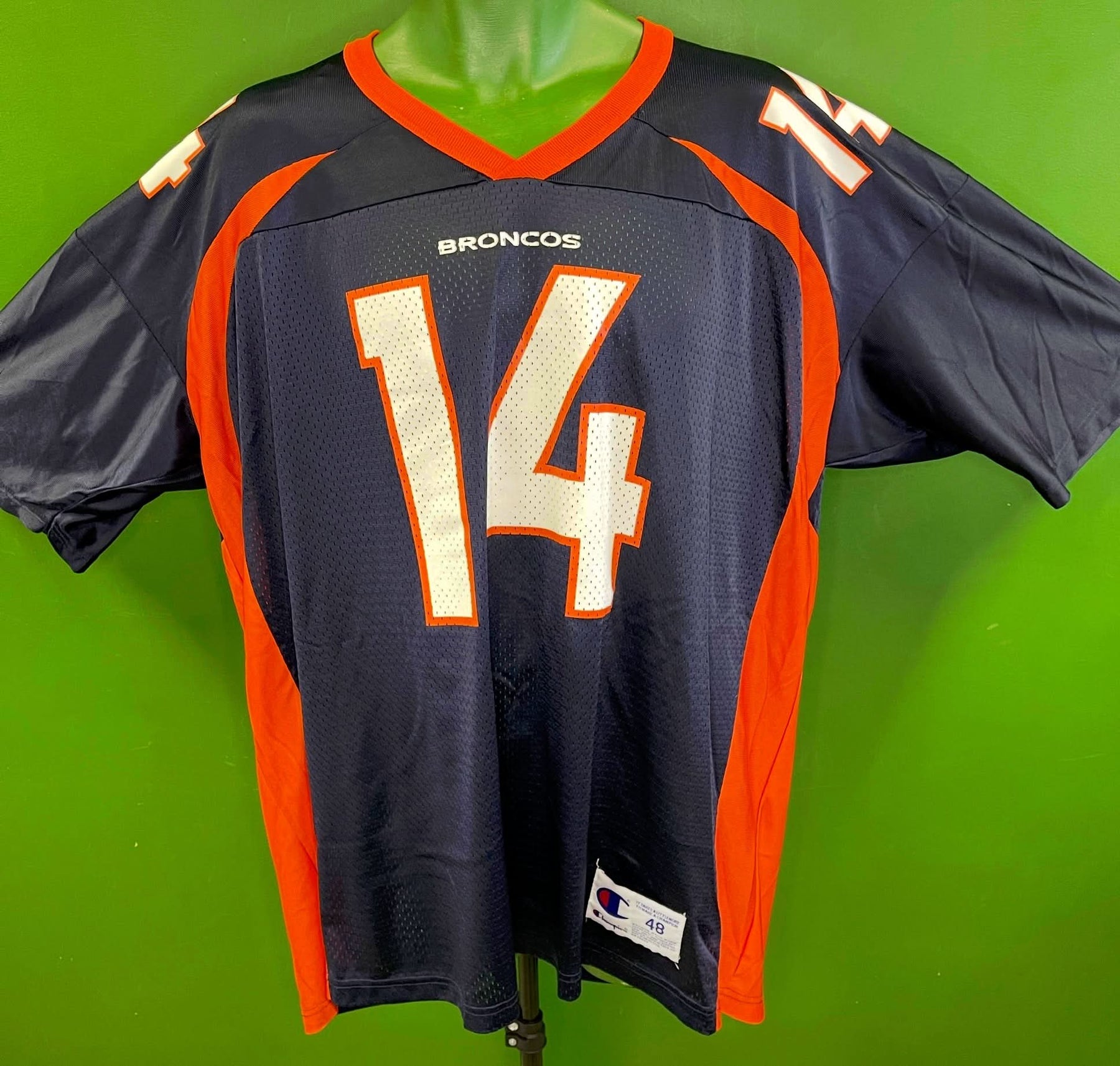 NFL Denver Broncos Brian Griese #14 Champion Vintage Jersey Men's X-Large