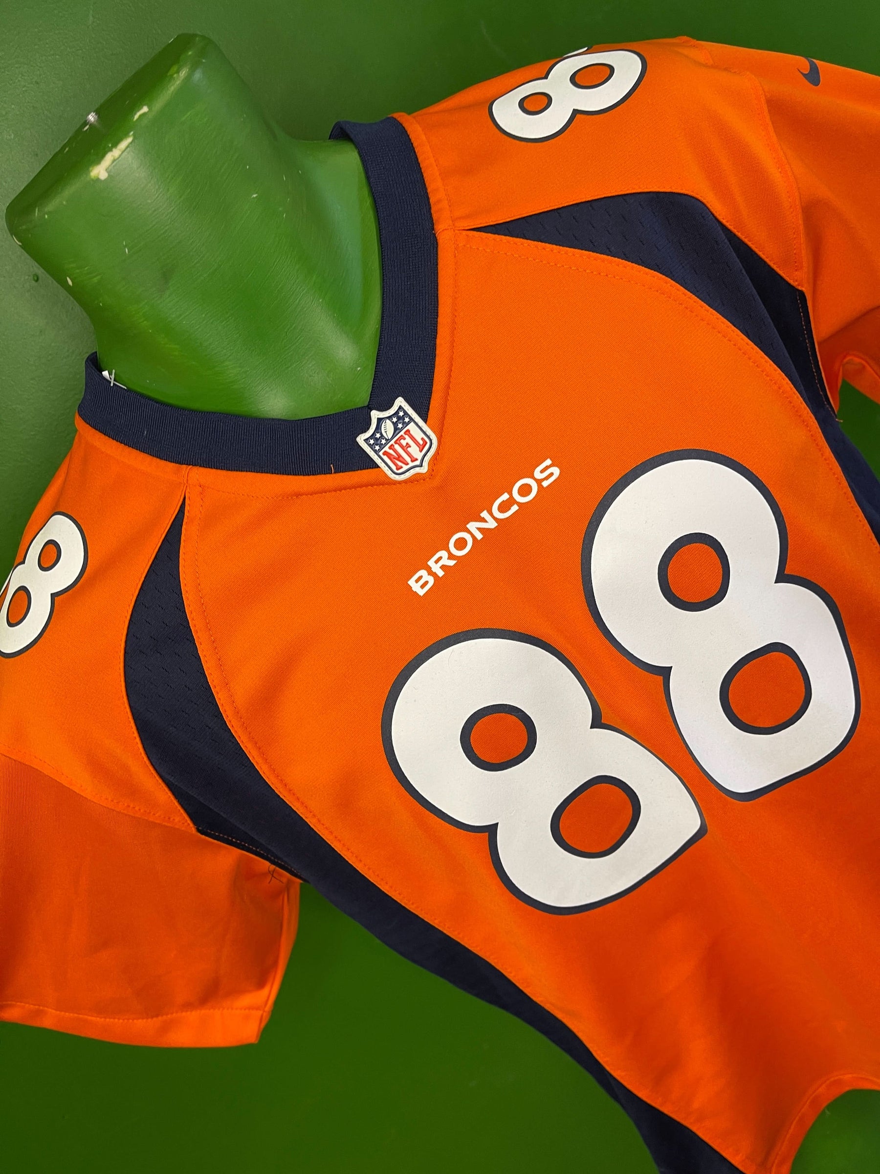 NFL Denver Broncos Demaryius Thomas #88 Game Jersey Youth Large 14-16