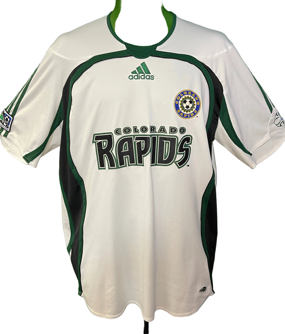 MLS Colorado Rapids Adidas Vintage 2005-6 Kit Jersey Men's Large