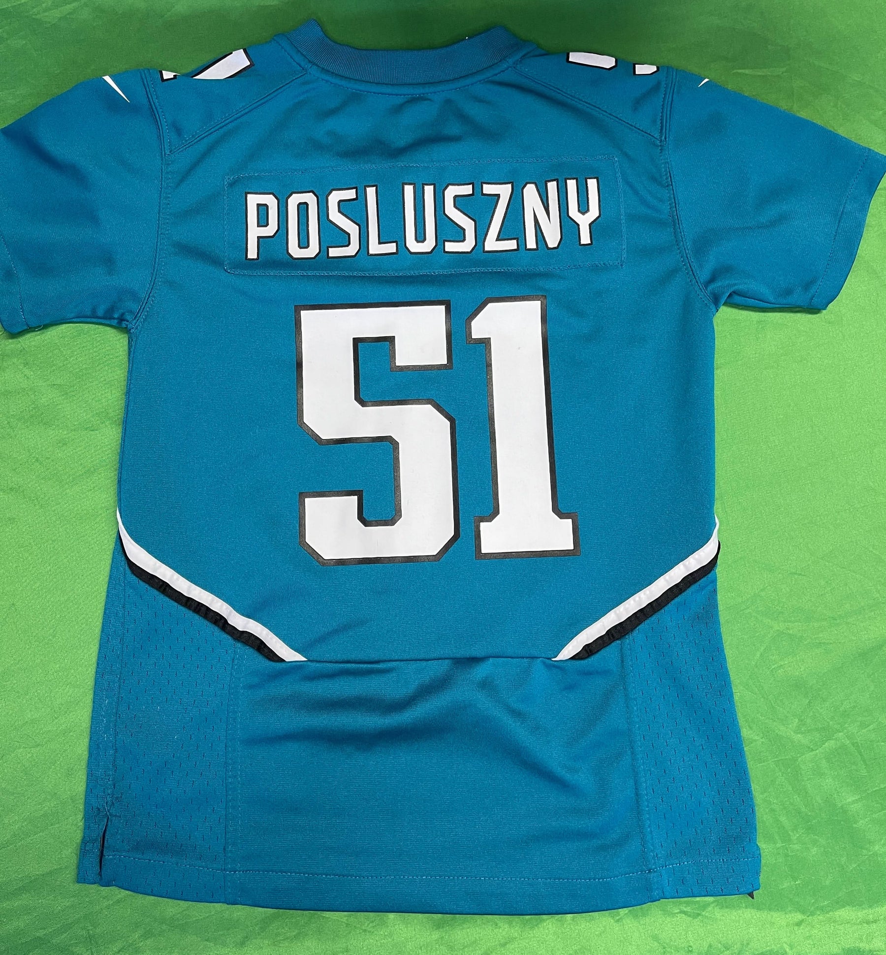 NFL Jacksonville Jaguars Paul Posluszny #51 Game Jersey Youth Small 6-8