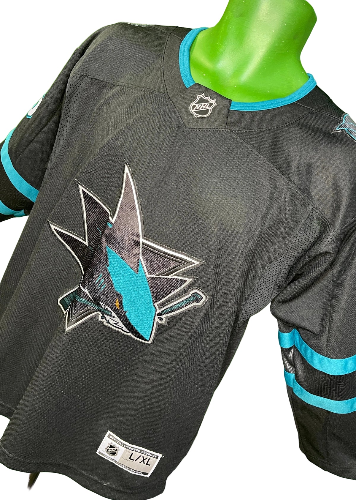 NHL San Jose Sharks Erik Karlsson #65 Jersey Youth Large/X-Large