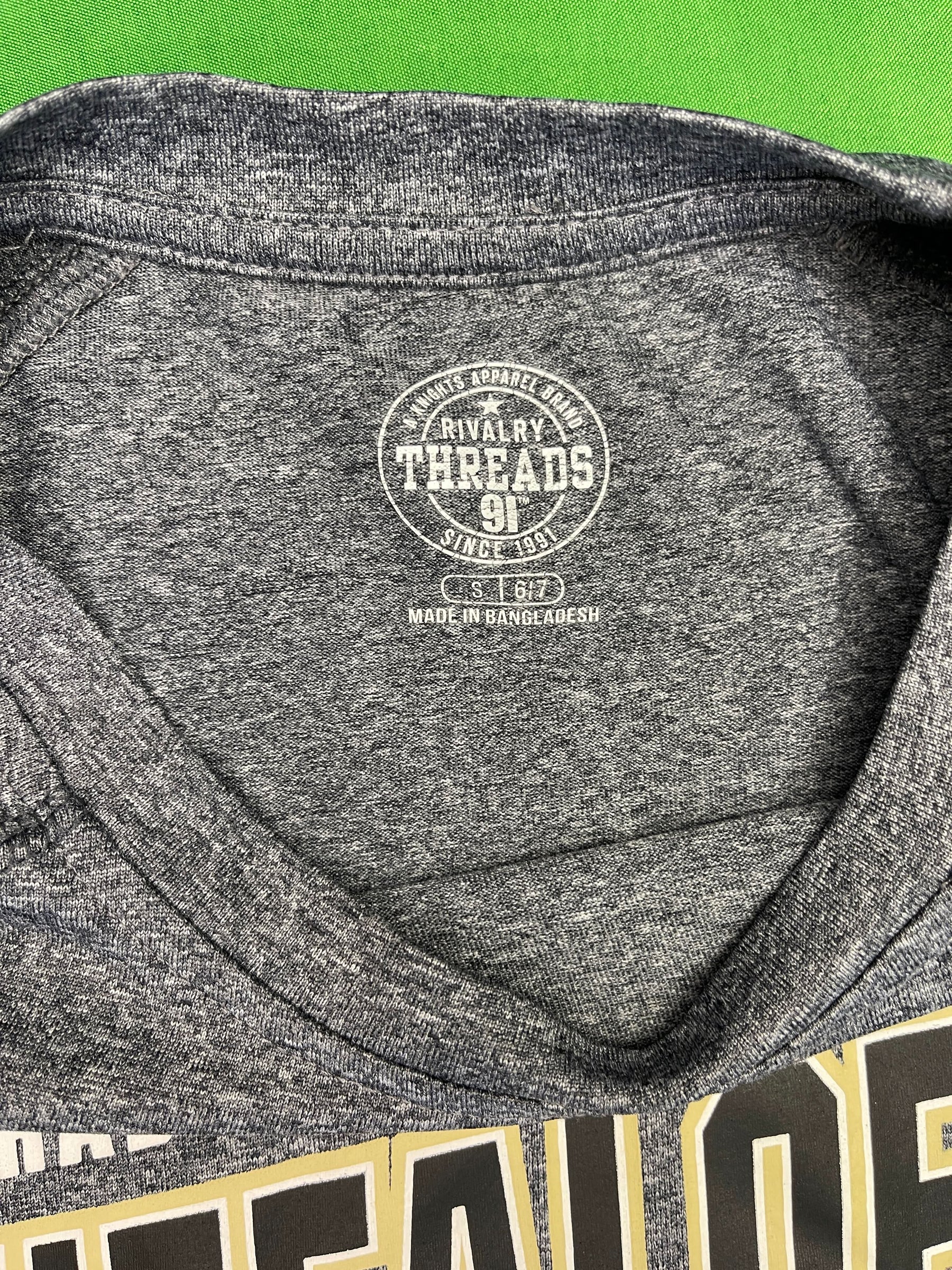 NCAA Colorado Buffaloes Rivalry Threads Heathered Grey T-Shirt Youth Small 6-7