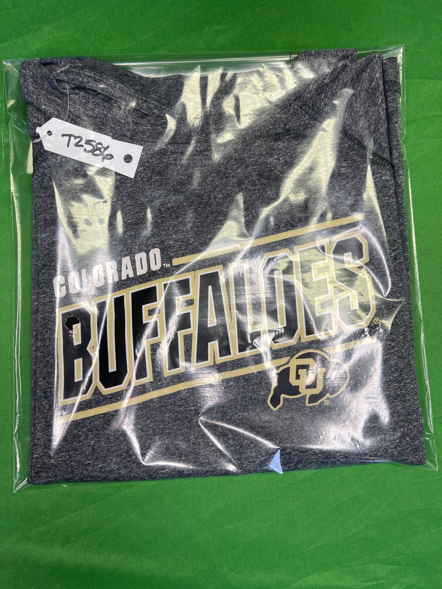 NCAA Colorado Buffaloes Rivalry Threads Heathered Grey T-Shirt Youth Small 6-7