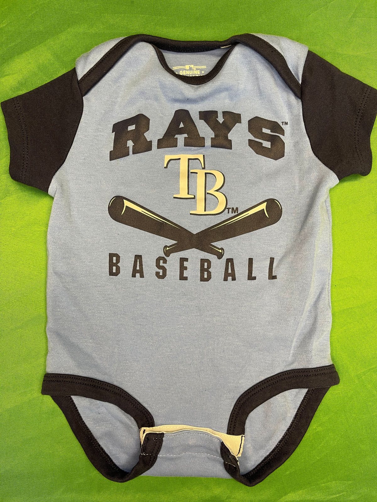MLB Tampa Bay Rays Bodysuit/Vest Infant Baby 3-6 Months
