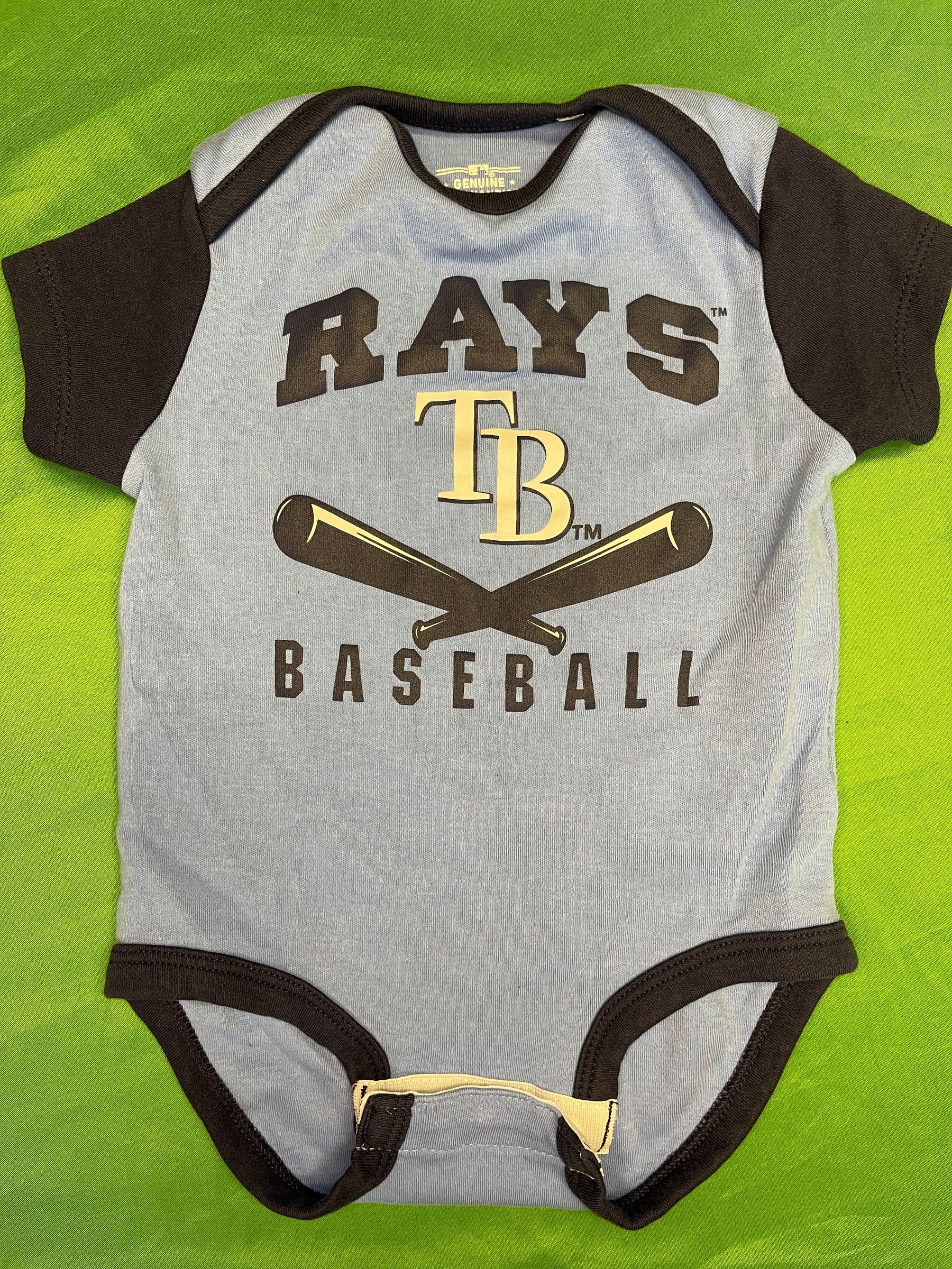 MLB Tampa Bay Rays Bodysuit/Vest Infant Baby 3-6 Months