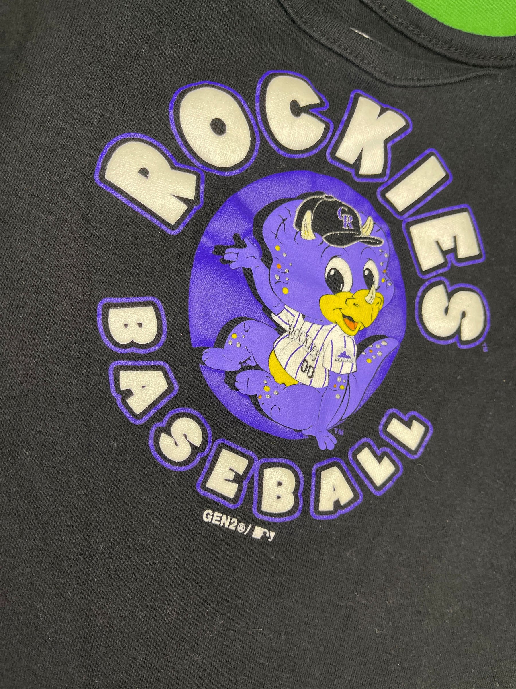 MLB Colorado Rockies Bodysuit/Vest Infant Baby 18 Months