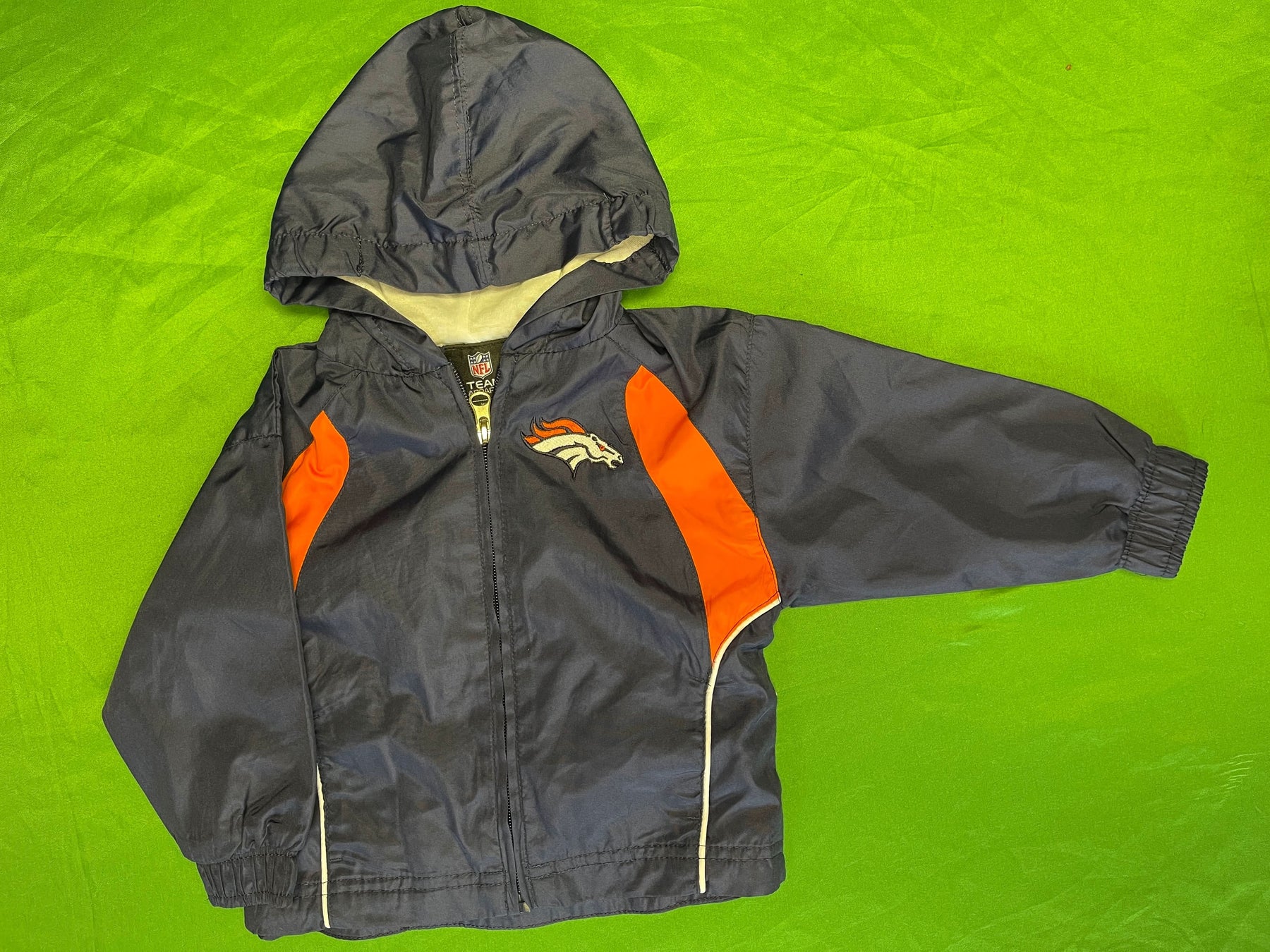 NFL Denver Broncos Windbreaker Jacket Infant Baby 18 months
