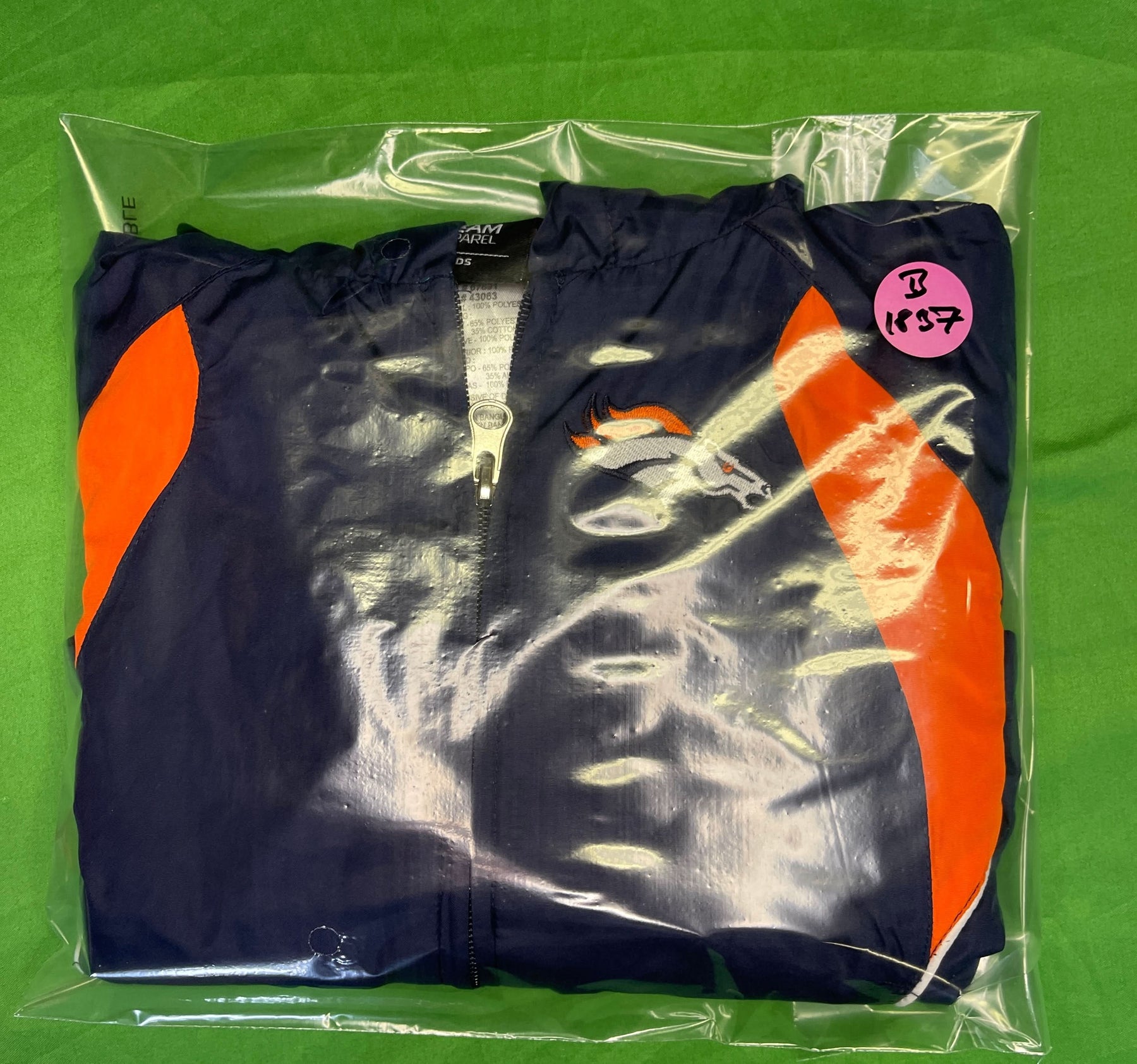 NFL Denver Broncos Windbreaker Jacket Infant Baby 18 months