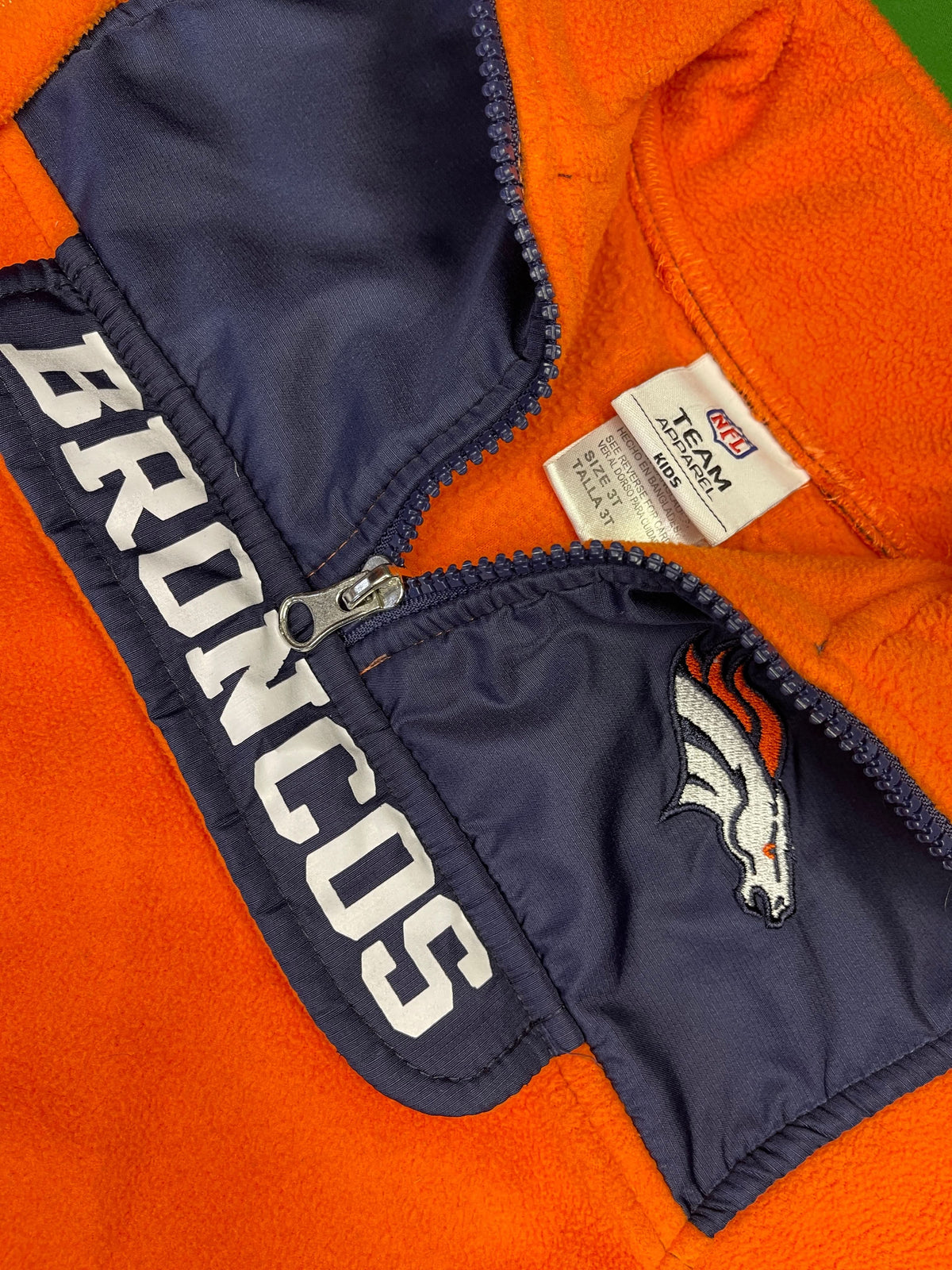 NFL Denver Broncos Fleece Pullover Top Toddler 3T