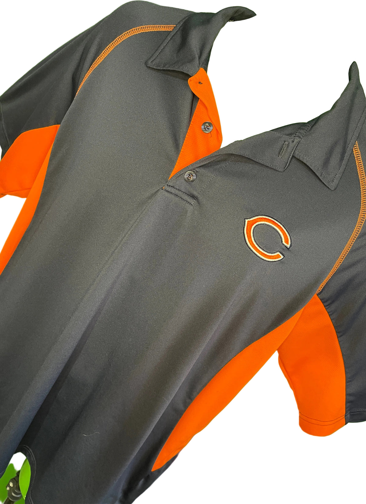 NFL Chicago Bears Lightweight Golf Polo Shirt Men's Large