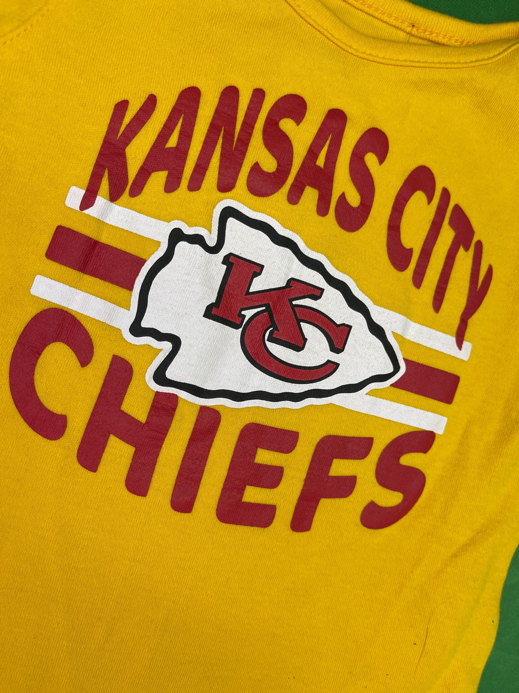 NFL Kansas City Chiefs 100% Cotton Bodysuit/Vest Infant Baby 3-6 Months
