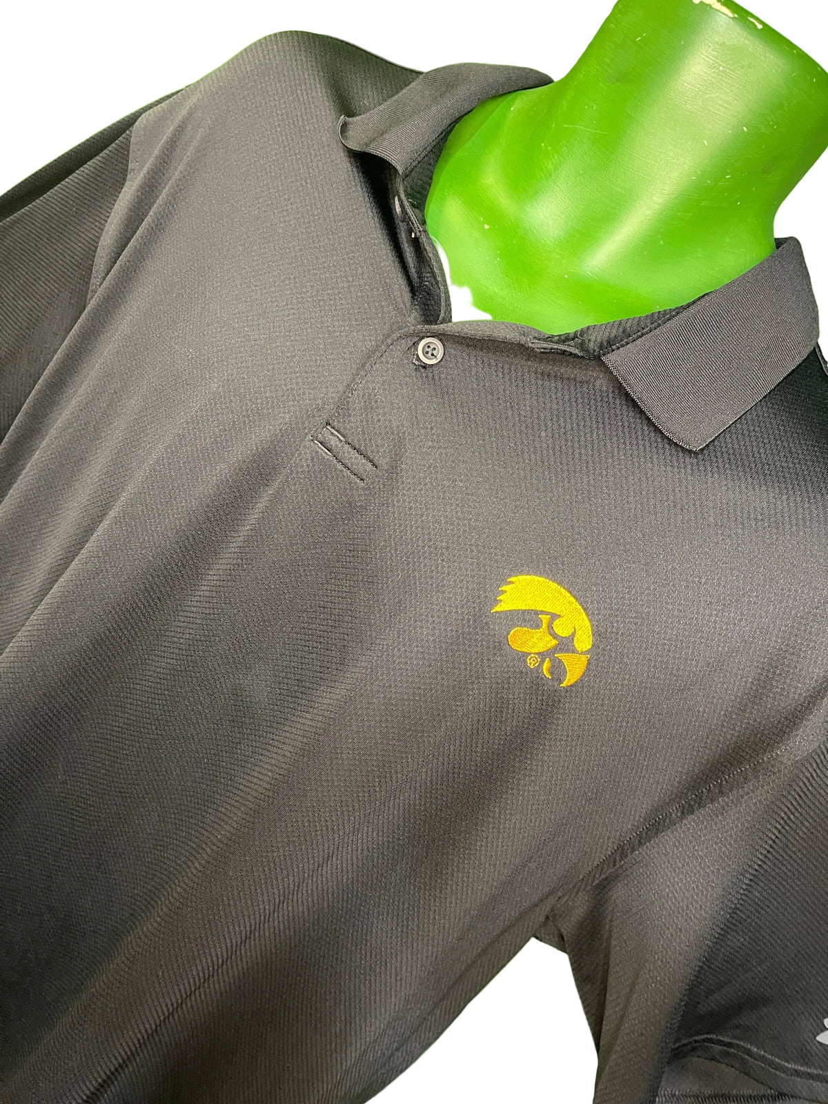 NCAA University of Iowa Hawkeyes Collared Golf Polo Shirt Men's 2X-Large