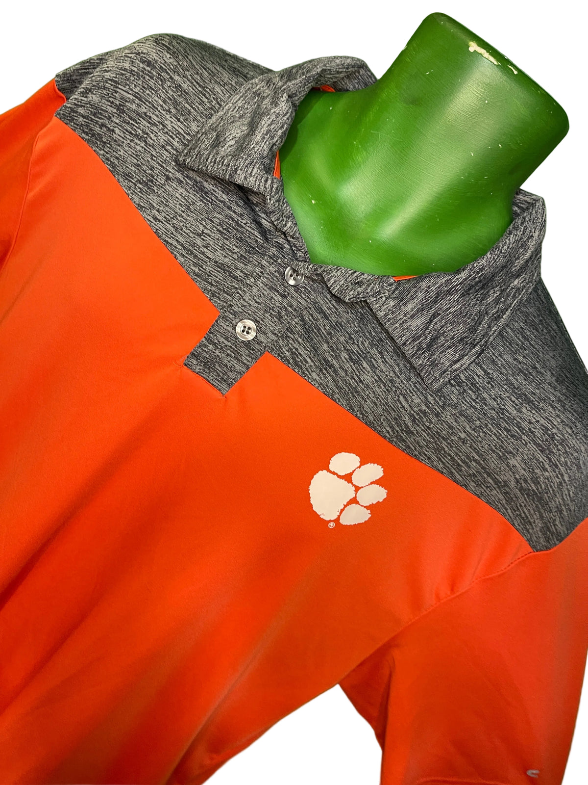 NCAA Clemson Tigers Lightweight Golf Polo Shirt Men's Large