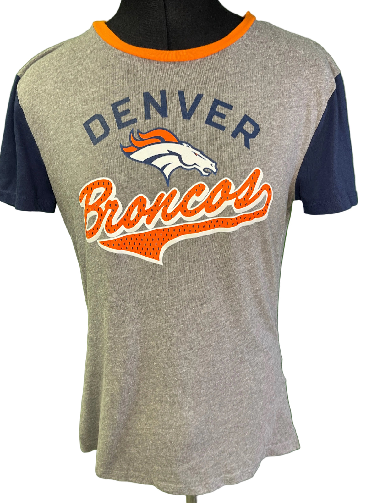 NFL Denver Broncos Grey T-Shirt Women's Small
