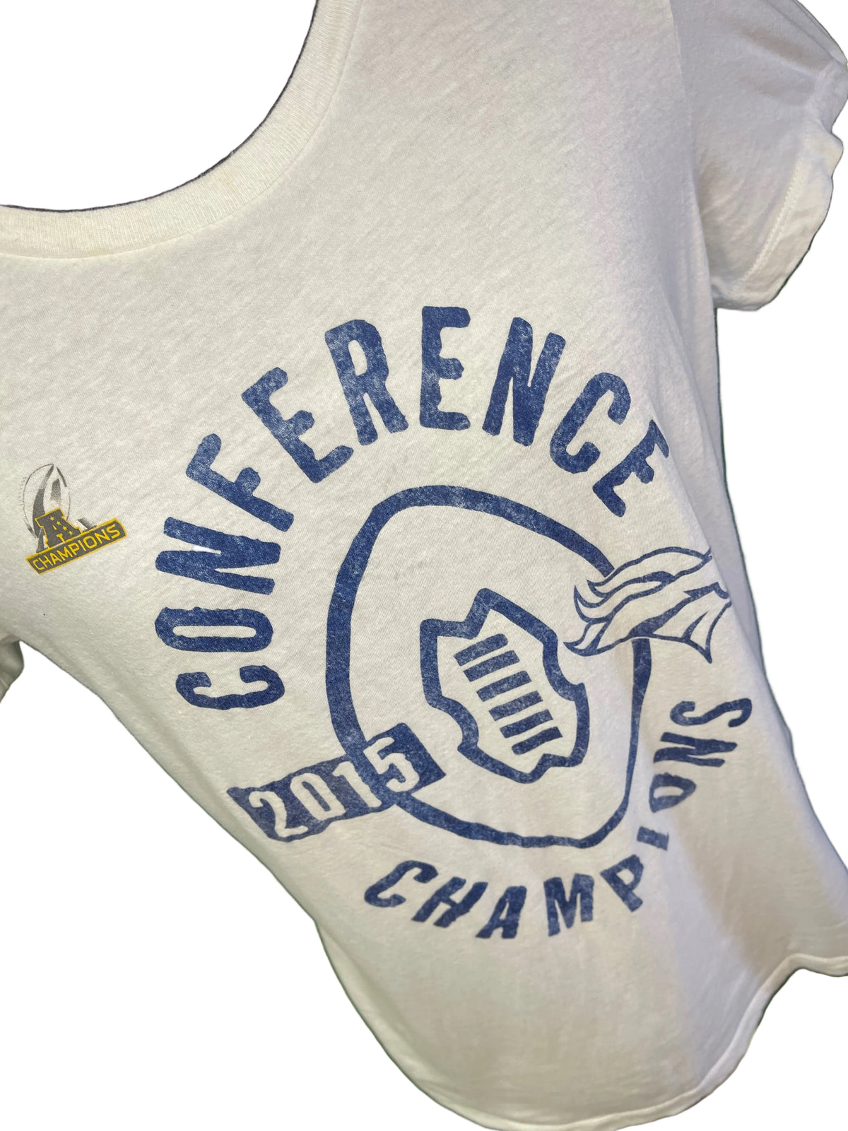 NFL Denver Broncos 2015 Conference Champions T-Shirt Women's Large